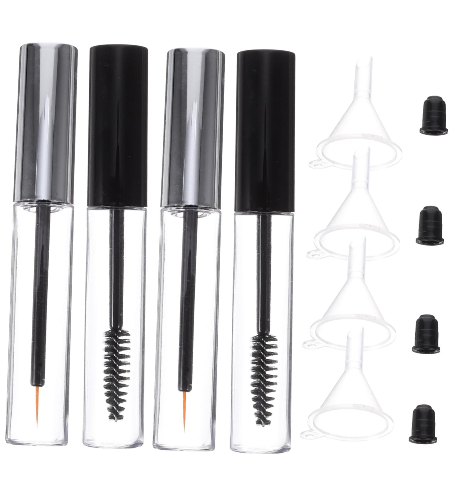 Beavorty 24 Pcs 10ml Empty Mascara Tube Mascara Tube and Wand Eyelash Wand Tube Volume Mascara Mini Funnel 1 g (Pack of 1) As Shownx2pcs - Buy Online on GoSupps.com