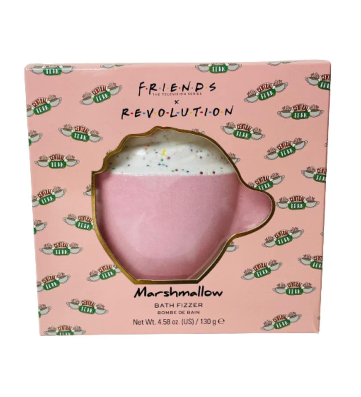 Revolution Bath Fizzer Friends The TV Series Marshmallow Cup Shaped Bath Fizzers 130g - Buy Online on GoSupps.com