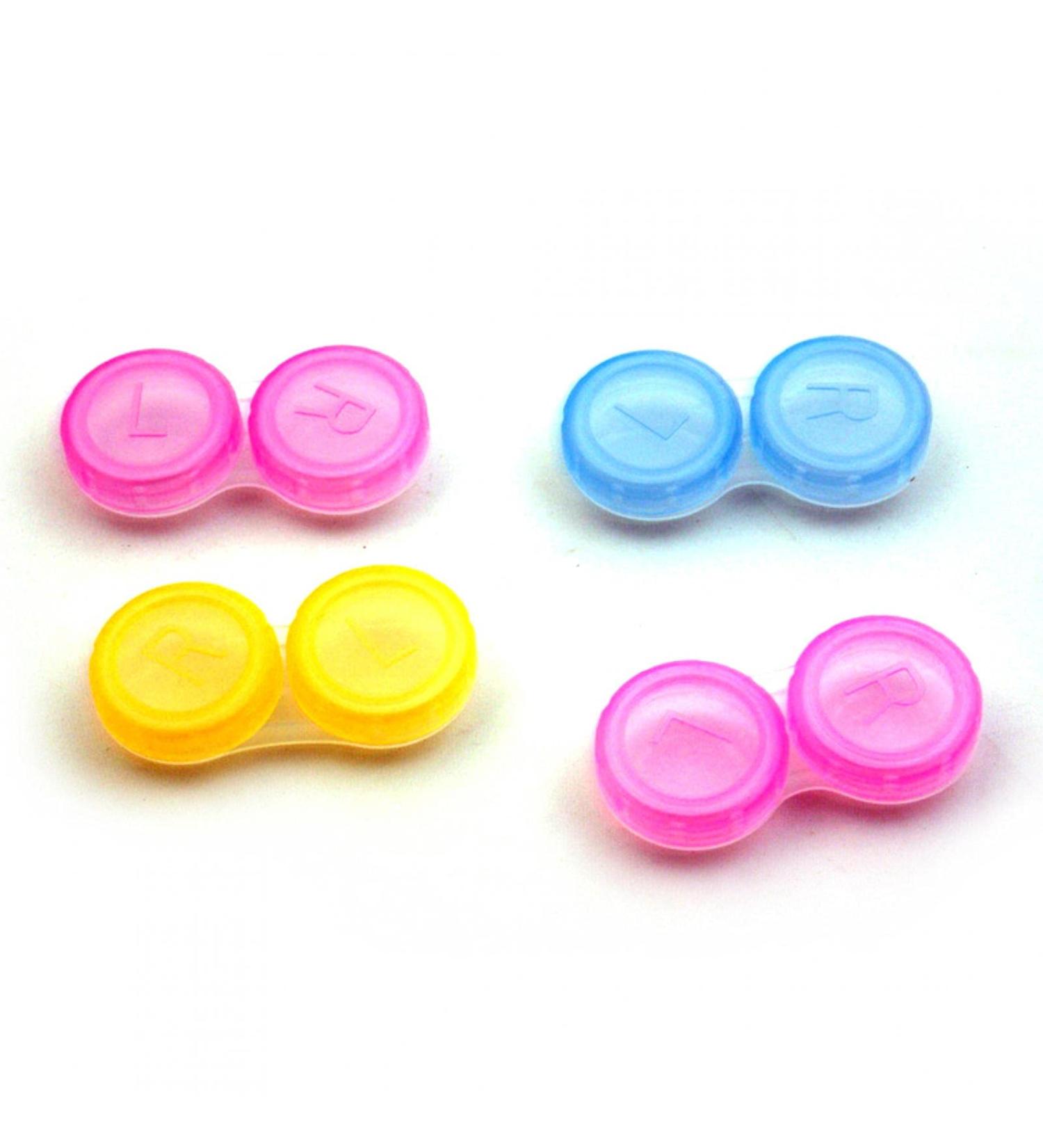 Buy 1Pcs Standard Contact Lens Case with Screw Cap - L & R Labels | International Shipping Available - Buy Online on GoSupps.com