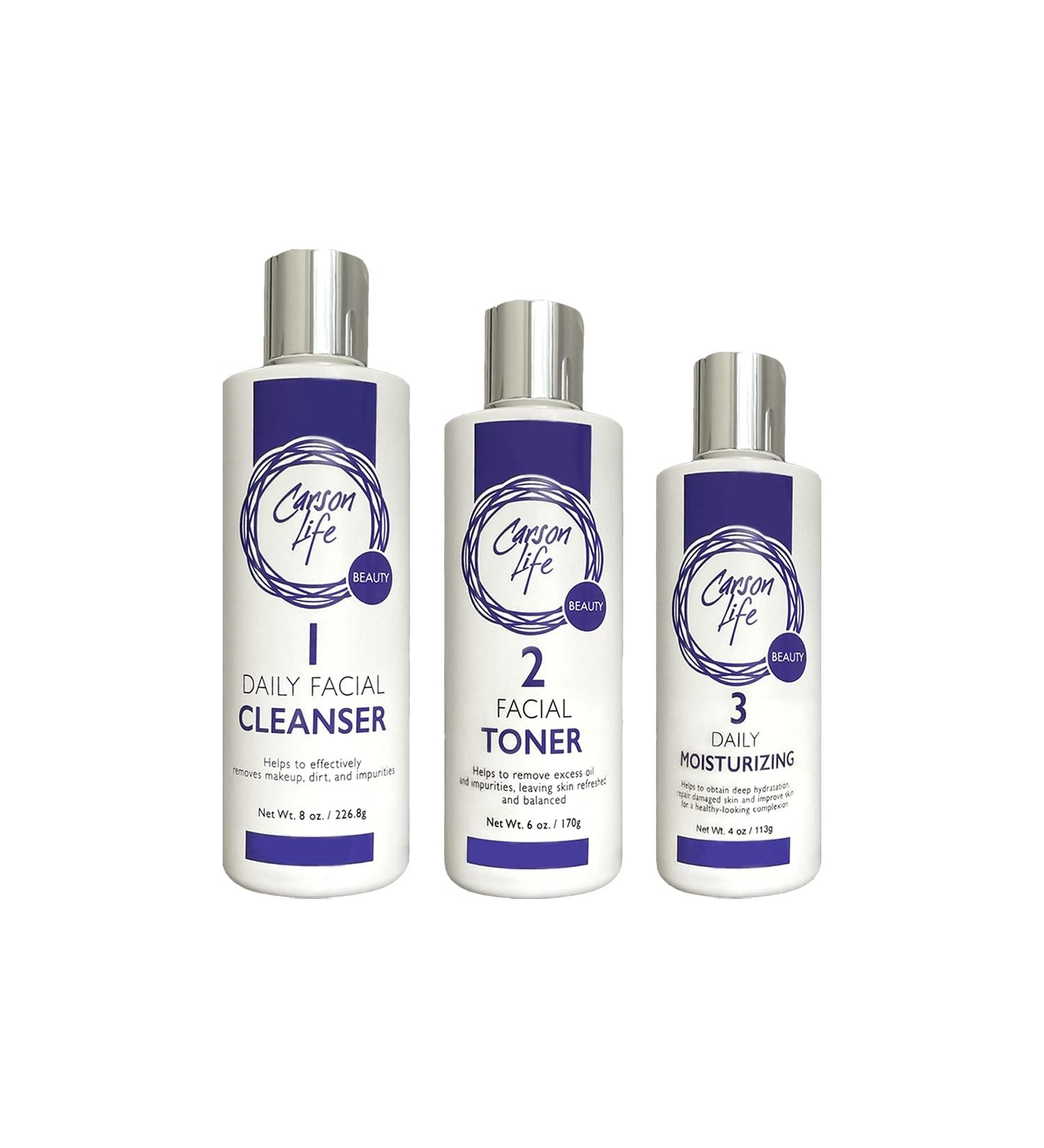 Buy 3 Step Skincare System - Achieve Radiant Skin | International Shipping Available - Buy Online on GoSupps.com