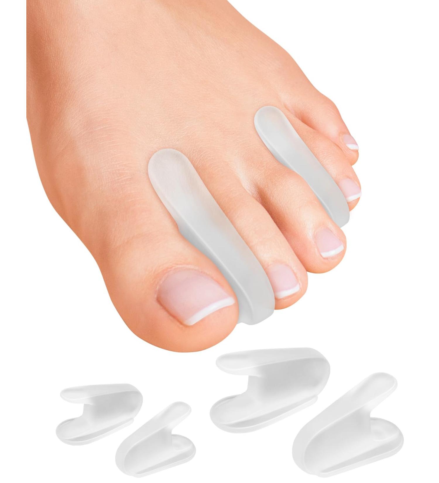 BLATOWN 18Pcs Gel Toe Separators for Bunions - Silicone Toe Spacers for Pain Relief - Bunion Corrector for Women Men - Soft Toe Spreader for Overlapping Toes - Buy Online on GoSupps.com
