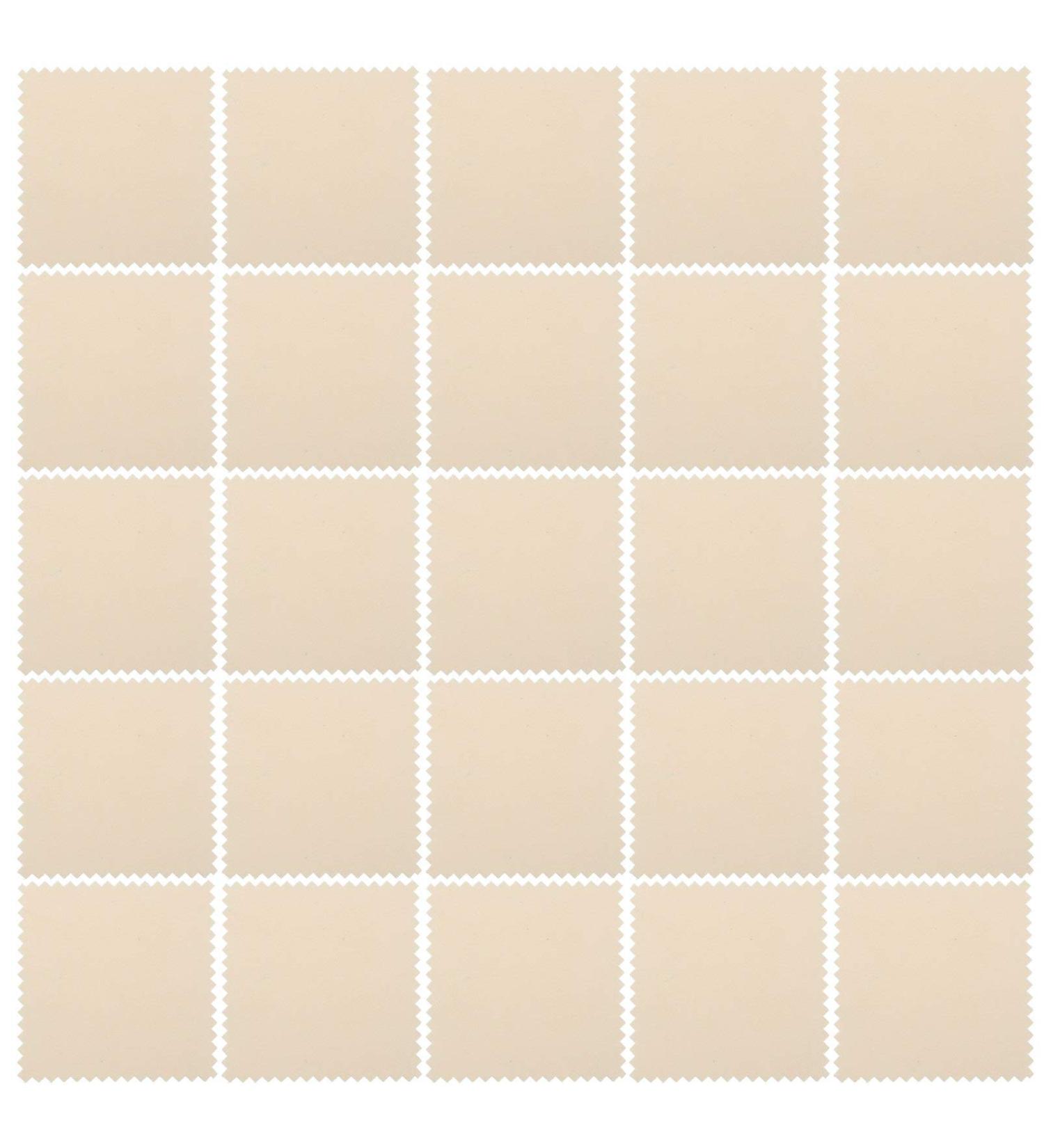 EXCEART 50pcs Silver Wiping Cloth - Premium Polishing Cloths for Silverware Jewelry Glasses & Metal Cleaning - Buy Online on GoSupps.com