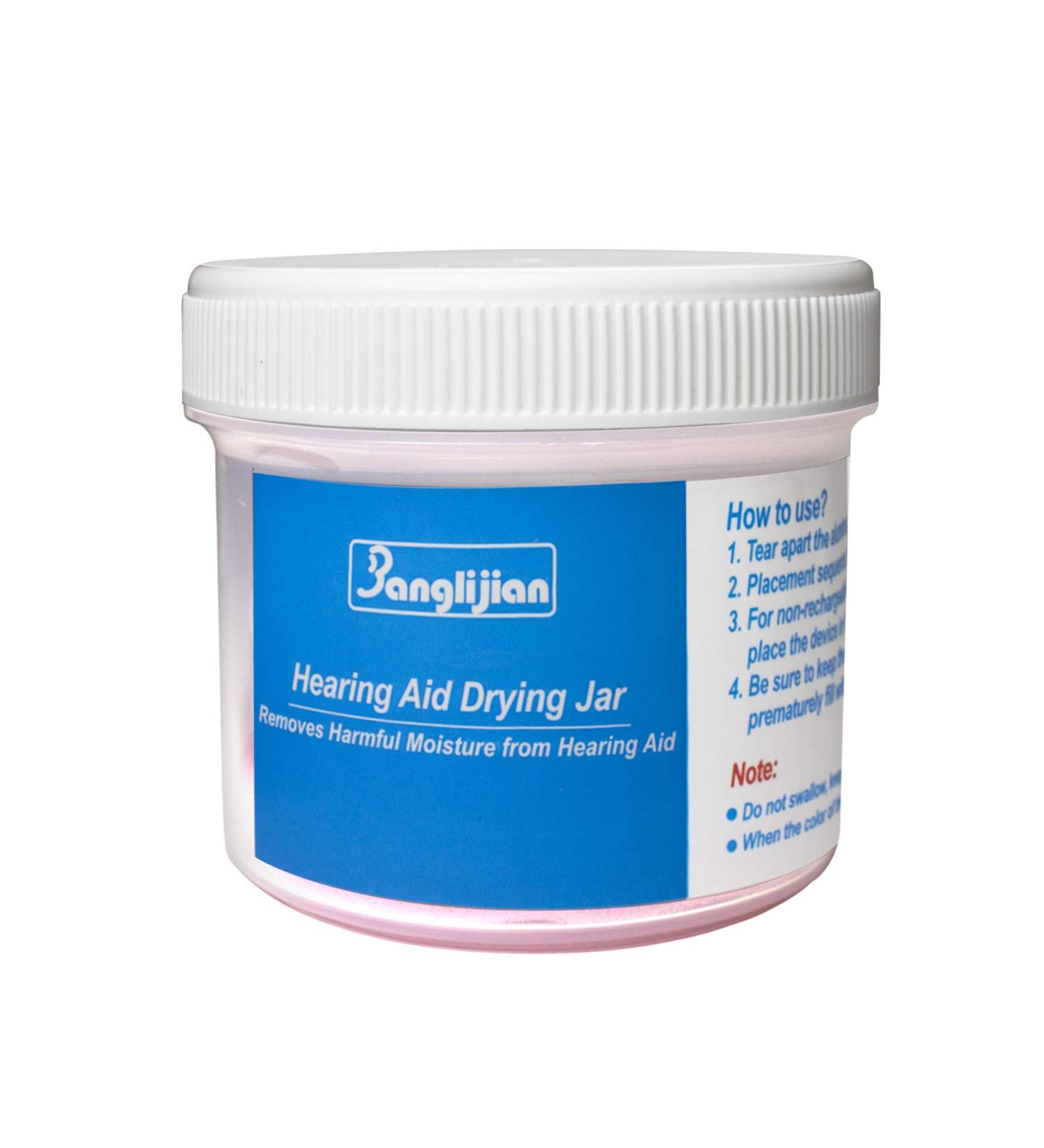 Banglijian Hearing Aid Dehumidifier Drying Set with Jar, Capsule, and Cleaning Kits - Buy Online on GoSupps.com