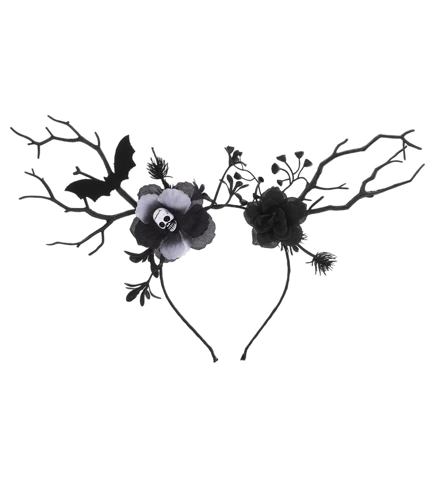 Beaupretty Tree Branch Headband Halloween Butterfly Headband Gothic Tree Crown Halloween Party Headpieces Dark Woodland Hairband for Women - Buy Online on GoSupps.com