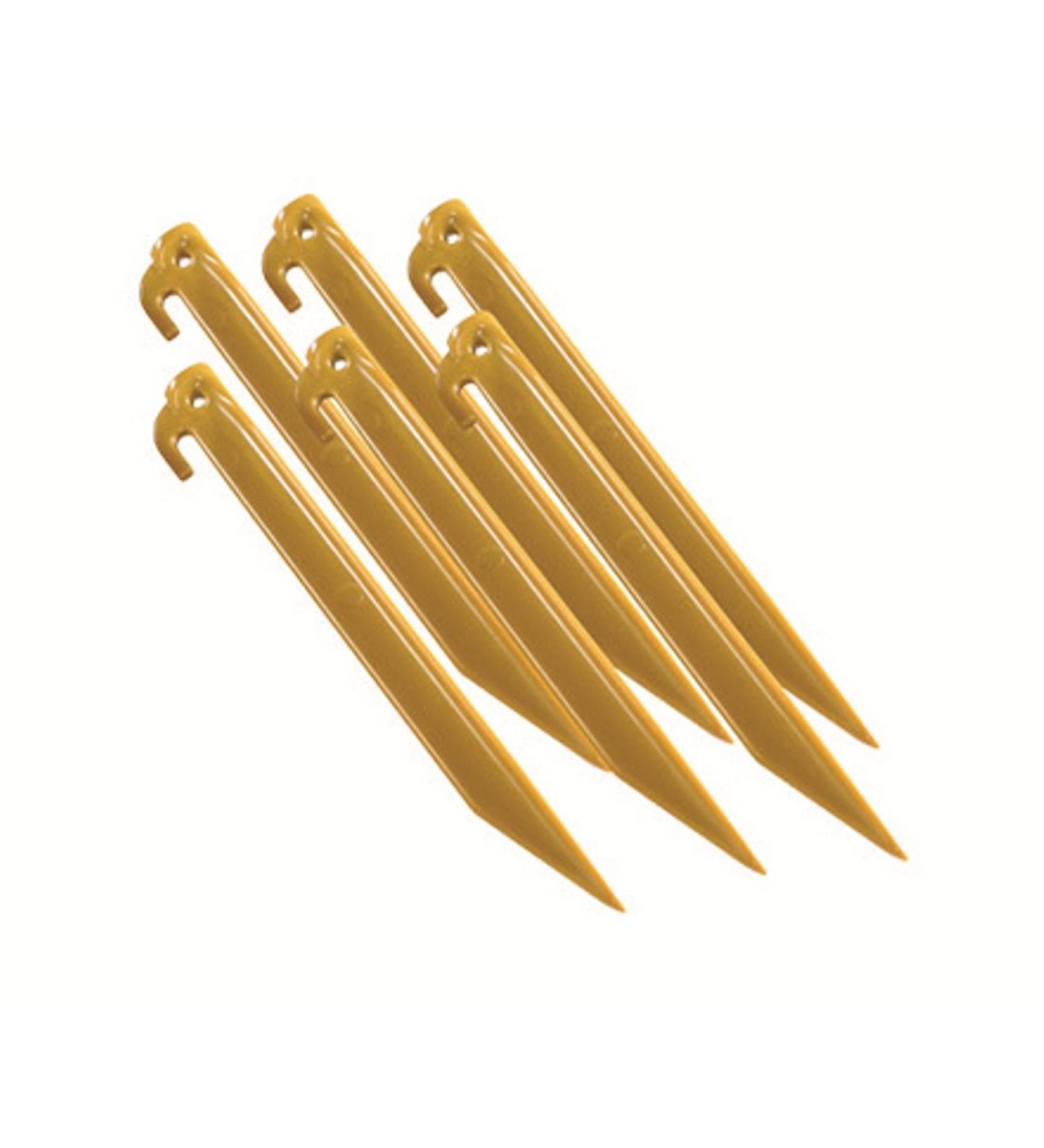 Coleman ABS 9-Inch Tent Pegs (6-Pack)