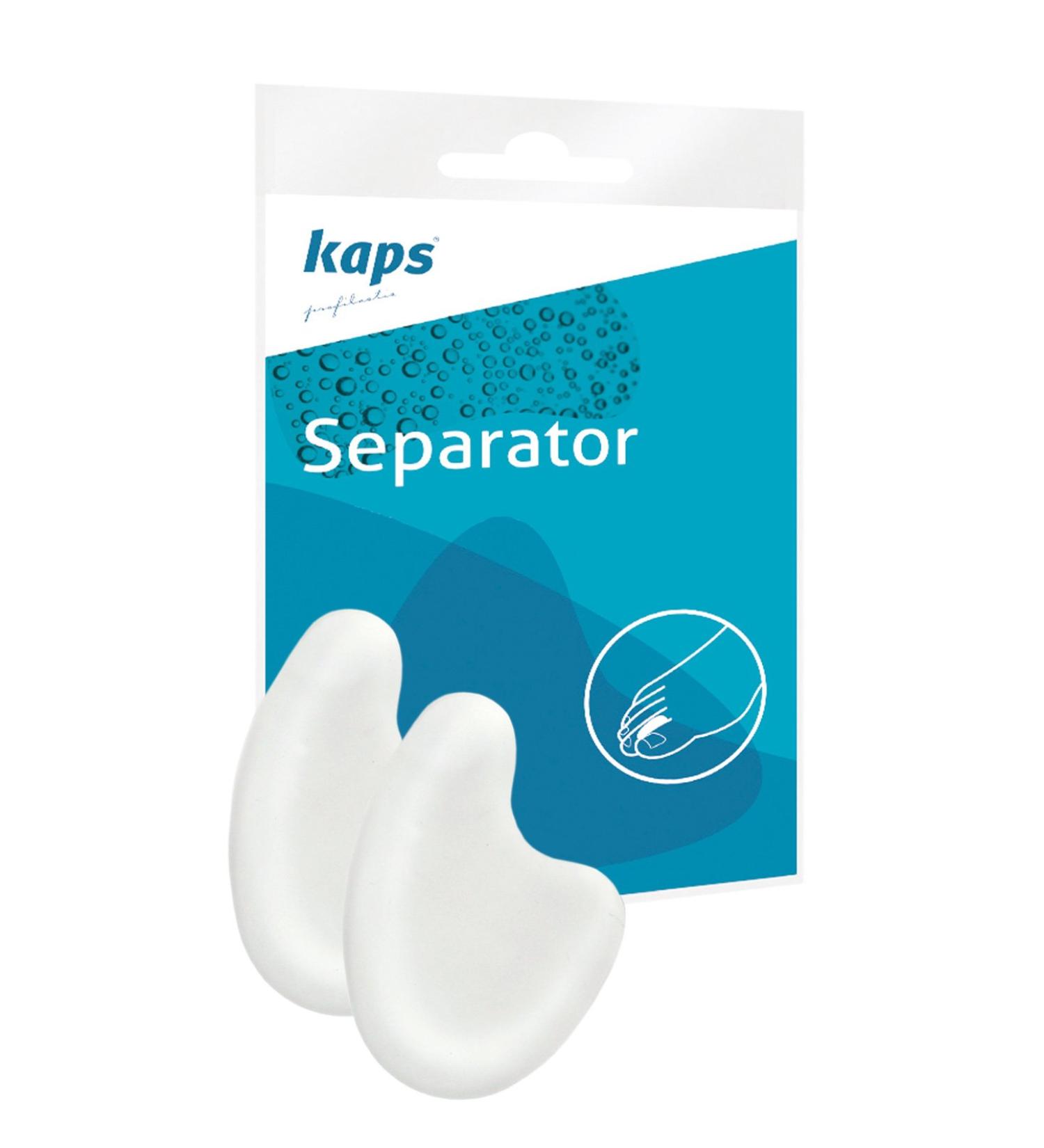 Soft Gel Toe Separators & Spacers - 2 Pack Large Size for Hallux Valgus, Corn Protection & Comfort - Buy Online on GoSupps.com