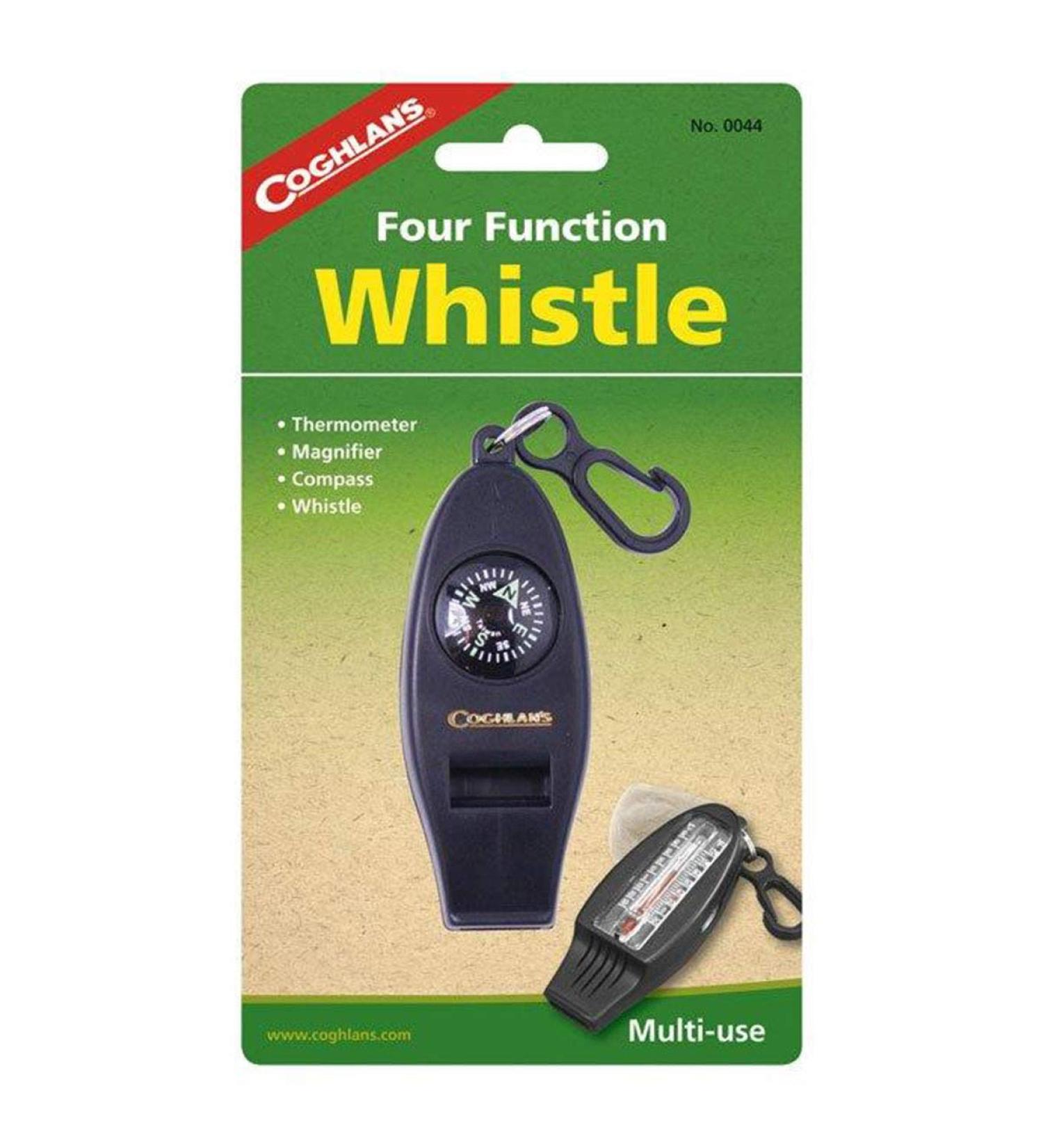 Coghlan's Function Whistle - 4-in-1 Multifunctional Emergency Survival Tool - Buy Online on GoSupps.com