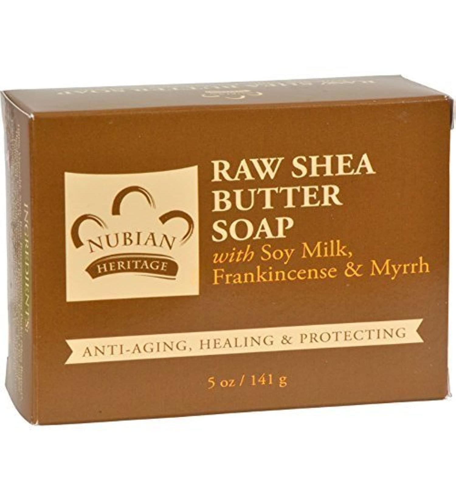 Nubian Heritage Soap Bar Raw Shea Butter