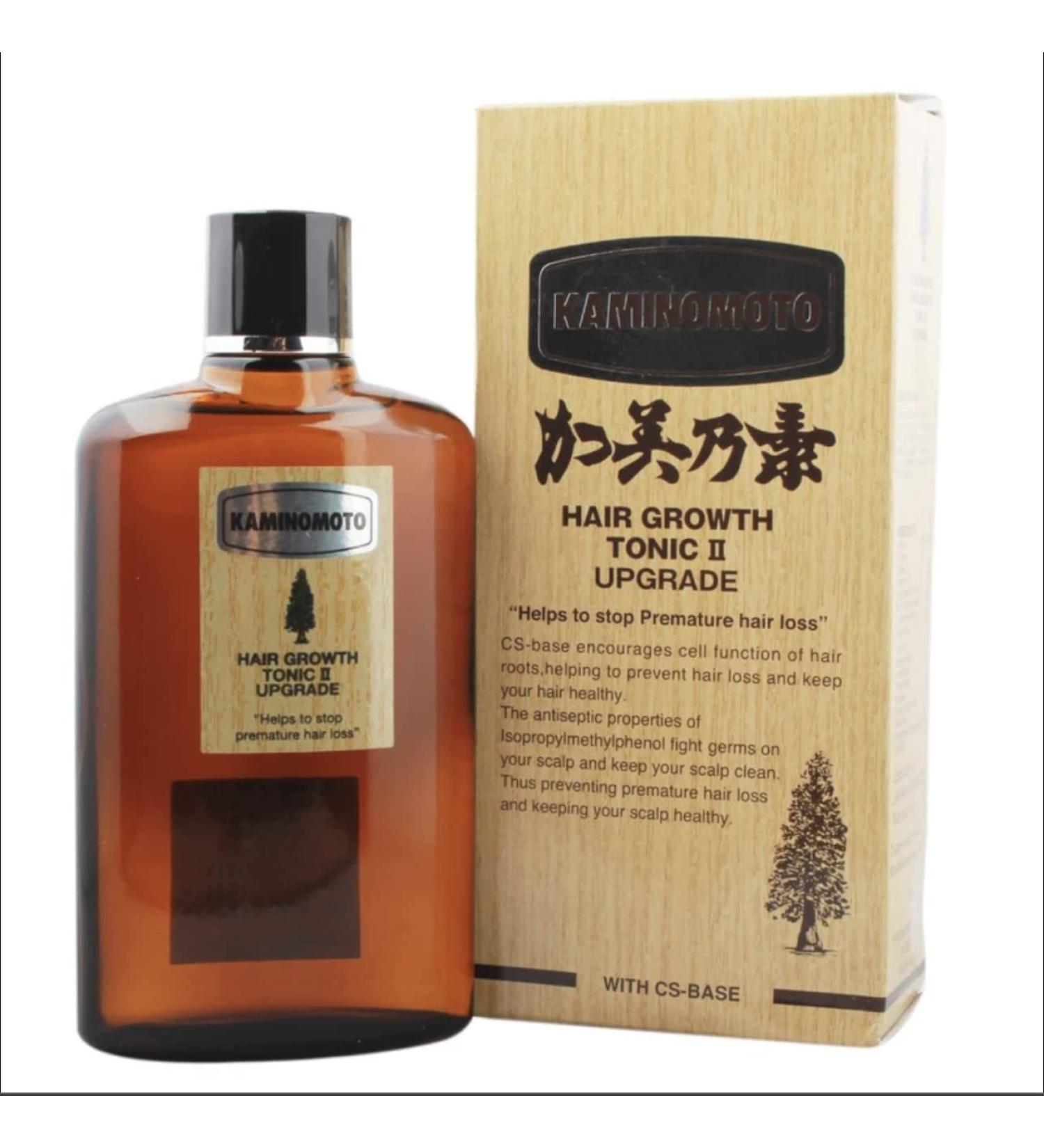 Kaminomoto Hair Growth Tonic II Upgrade - Made in Japan | Higher Strength - Buy Online on GoSupps.com