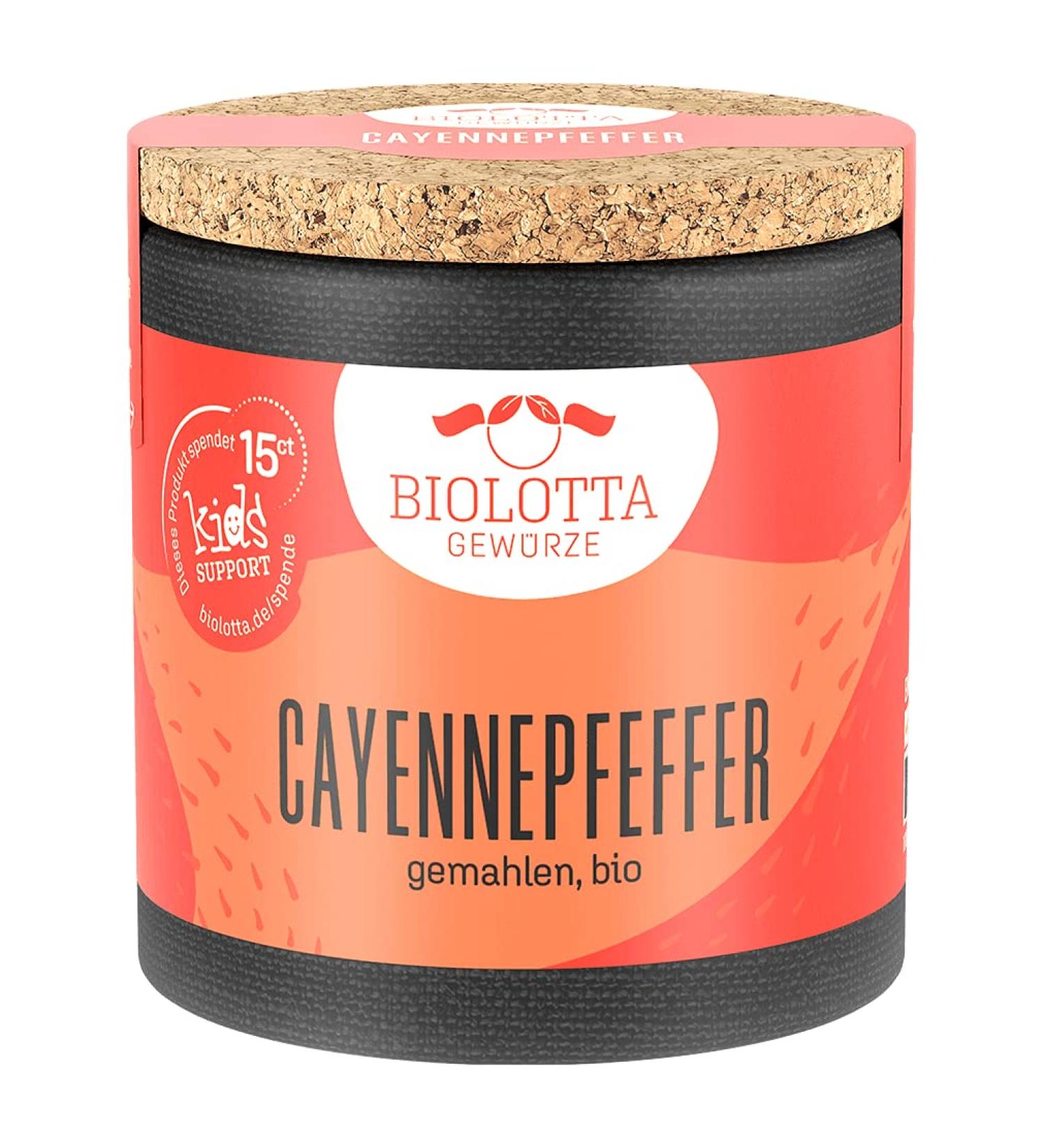 Biolotta Biolotta Ground organic cayenne pepper (1 x 43g)