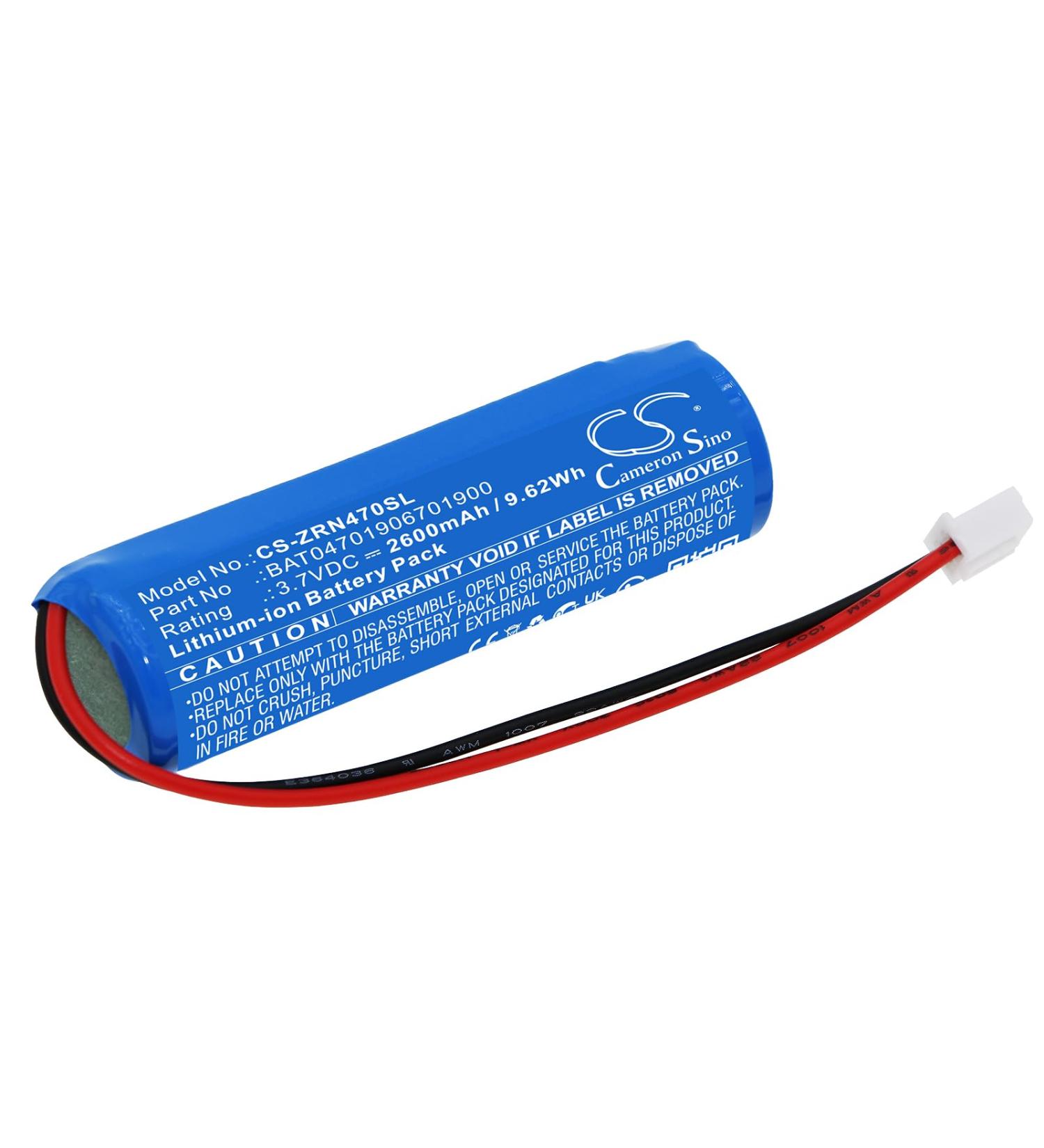 BAT04701906701900 2600mAh Replacement Battery for Zafferano Pina Pro Poldina L Efficient Power Solution (3.7V) | International Shipping Available - Buy Online on GoSupps.com