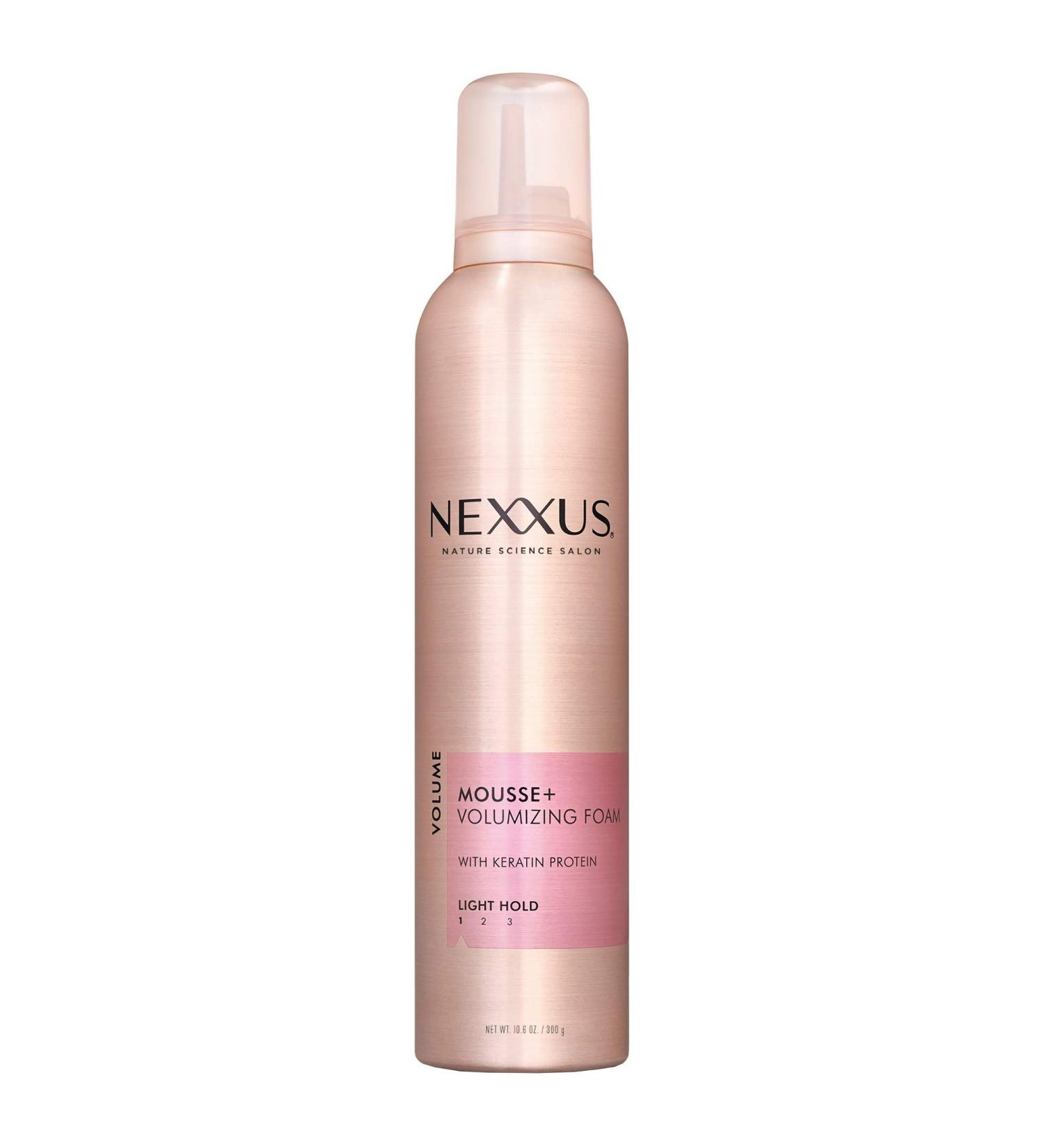 Nexxus Mousse Plus Volumizing Foam for Volume 10.6 oz Unscented 10.6 Ounce (Pack of 1) - Buy Online on GoSupps.com