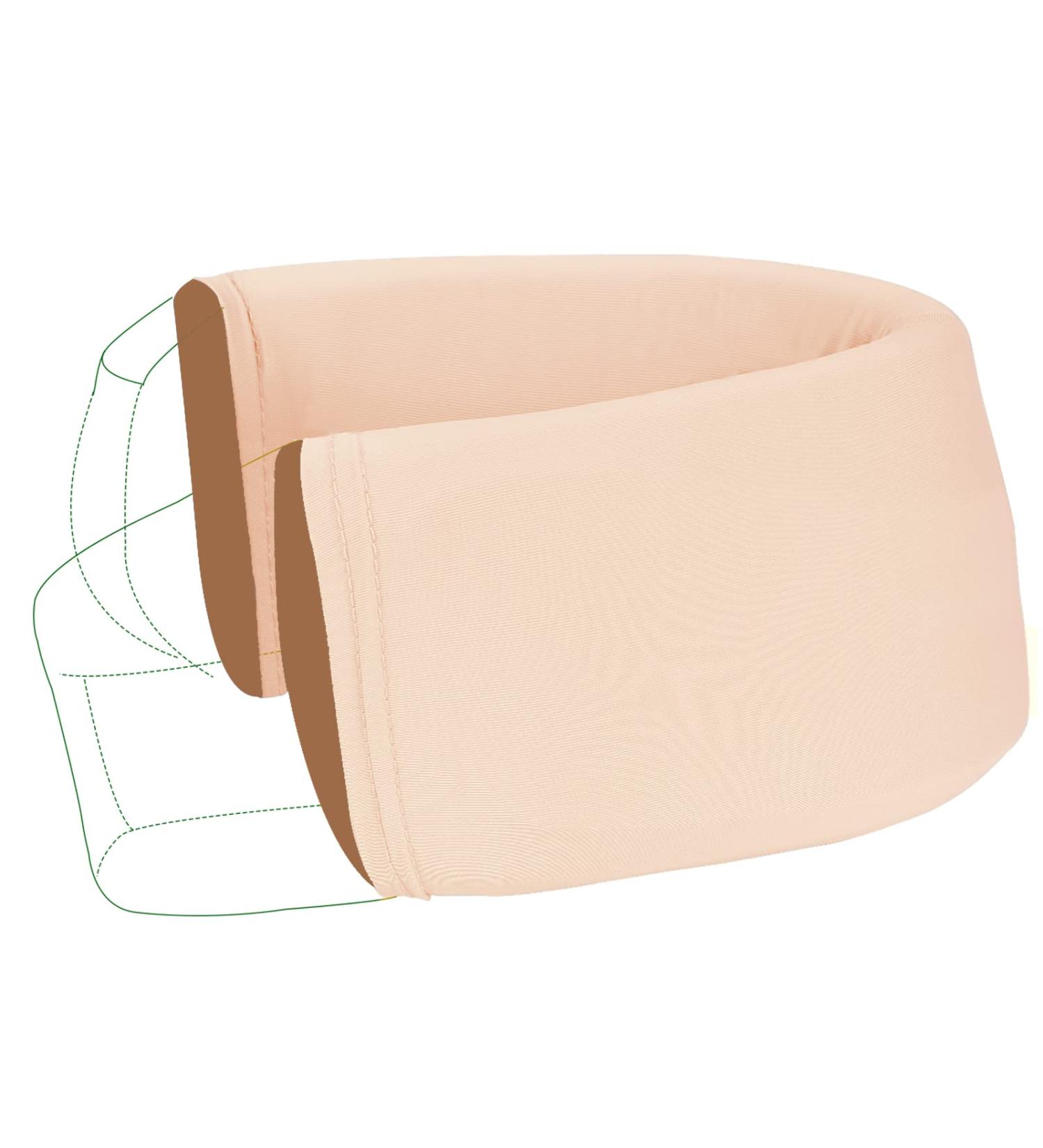 VELPEAU Neck Brace Cover Sleeve - Brown Cool Version Medium - Comfortable Dust Cover for Men and Women - Breathable, Sweat-Absorbent, Quick Dry - Ideal for Sleeping and Working - Buy Online on GoSupps.com