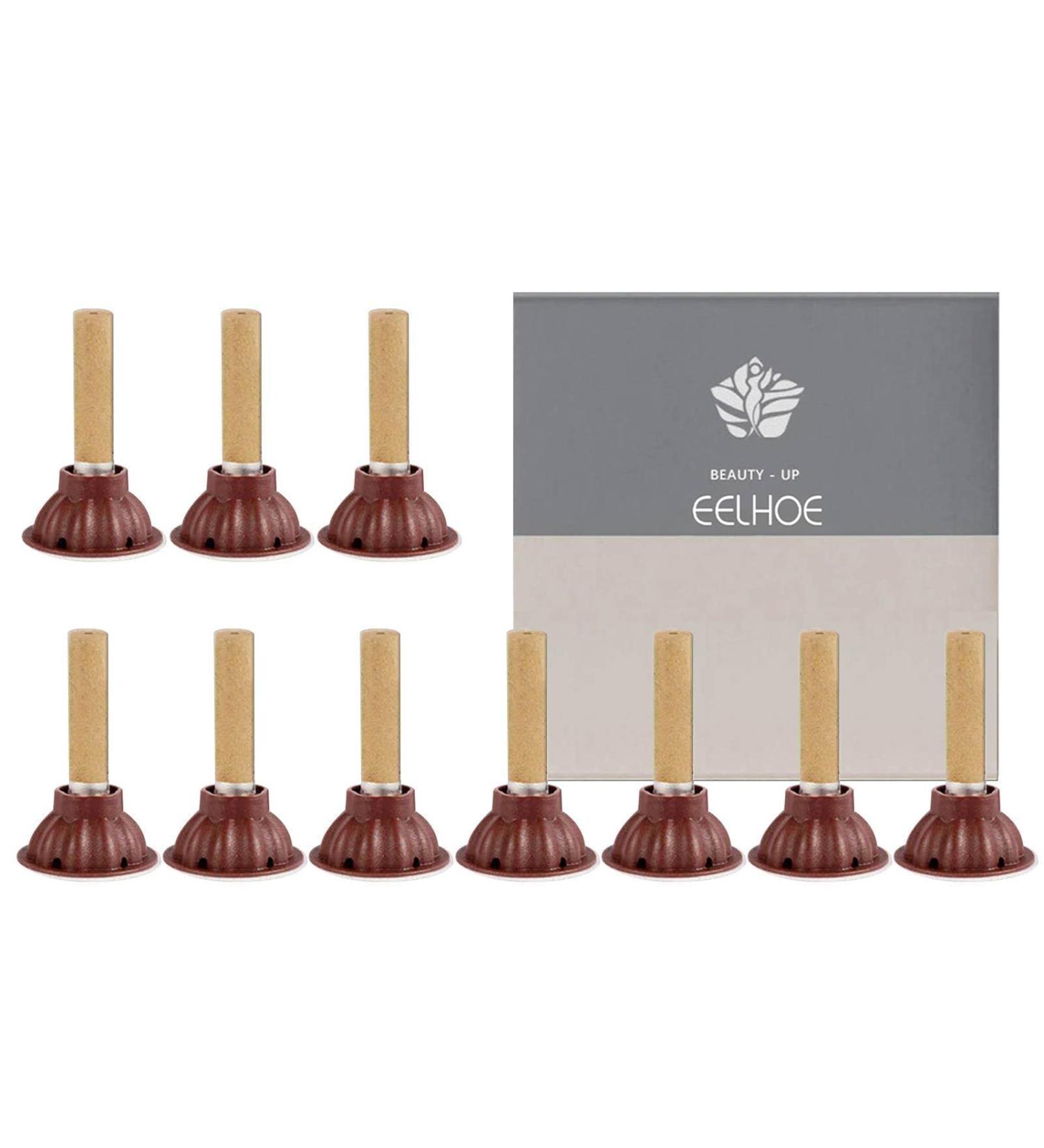 Abbto Losing Burning Column - 10 Moxibustion Herbal Sticks for Weight Reduction | Self-Adhesive Moxa Sticks for International Shipping - Buy Online on GoSupps.com