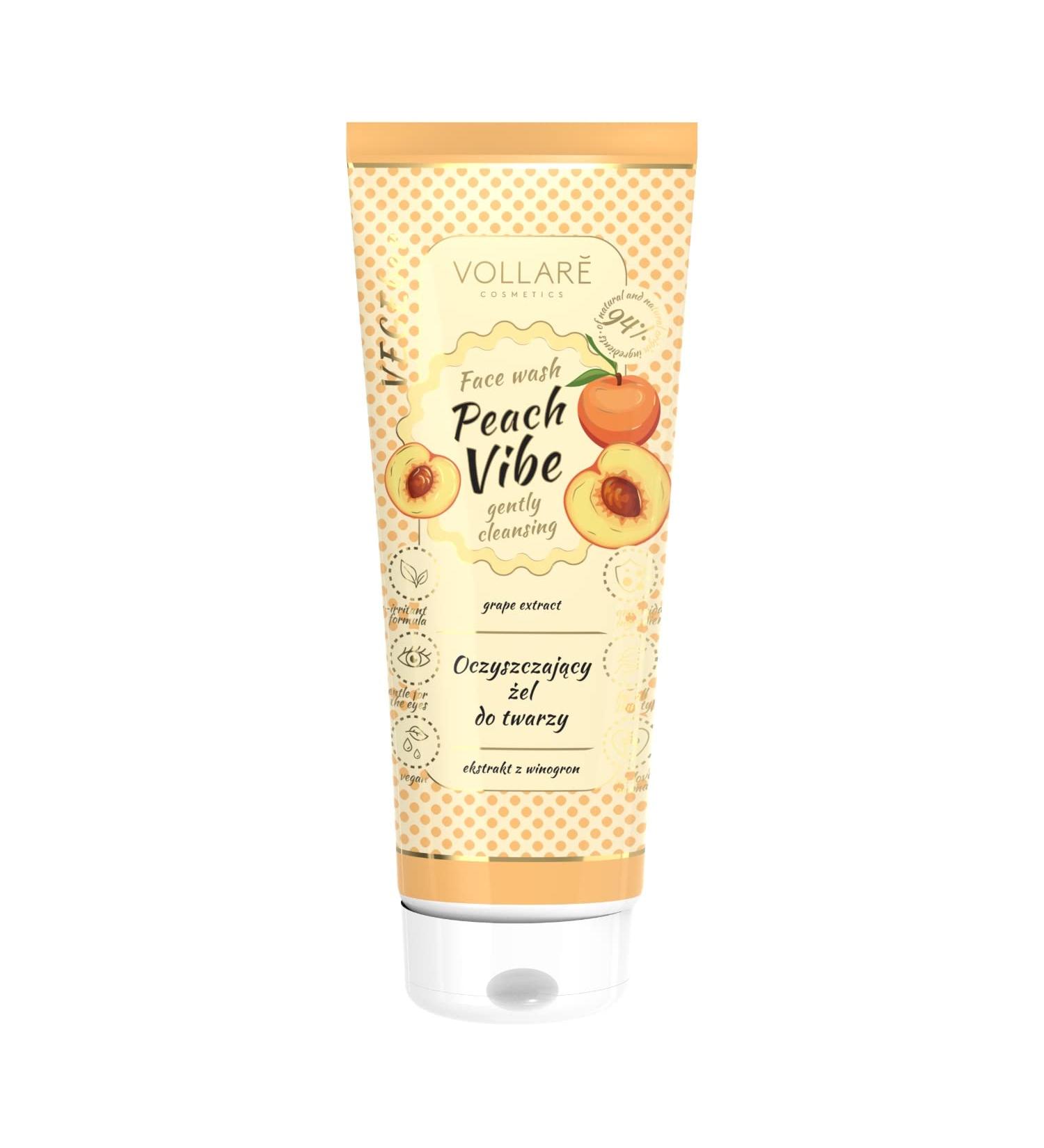 Vollare Cosmetics Complete vegan facial cleansing organic rich cream for cleansing your skin 94 natural ingredients made in Europe natural cosmetics for all skin types 1 piece 150 g 1er Pack - Buy Online on GoSupps.com
