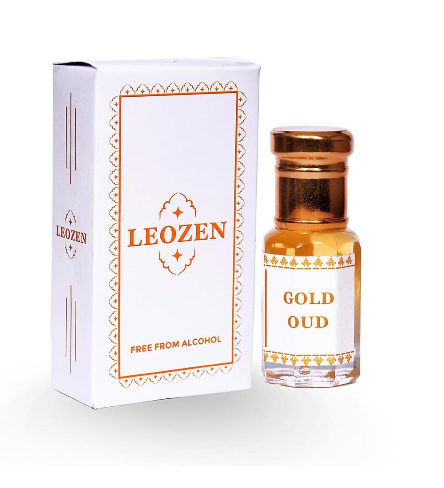 Gold Oud 100% Alcohol Free 18+ Hours Long Lasting Premium Luxury Attar for Men Women Arabian Collection 6 ml - Buy Online on GoSupps.com