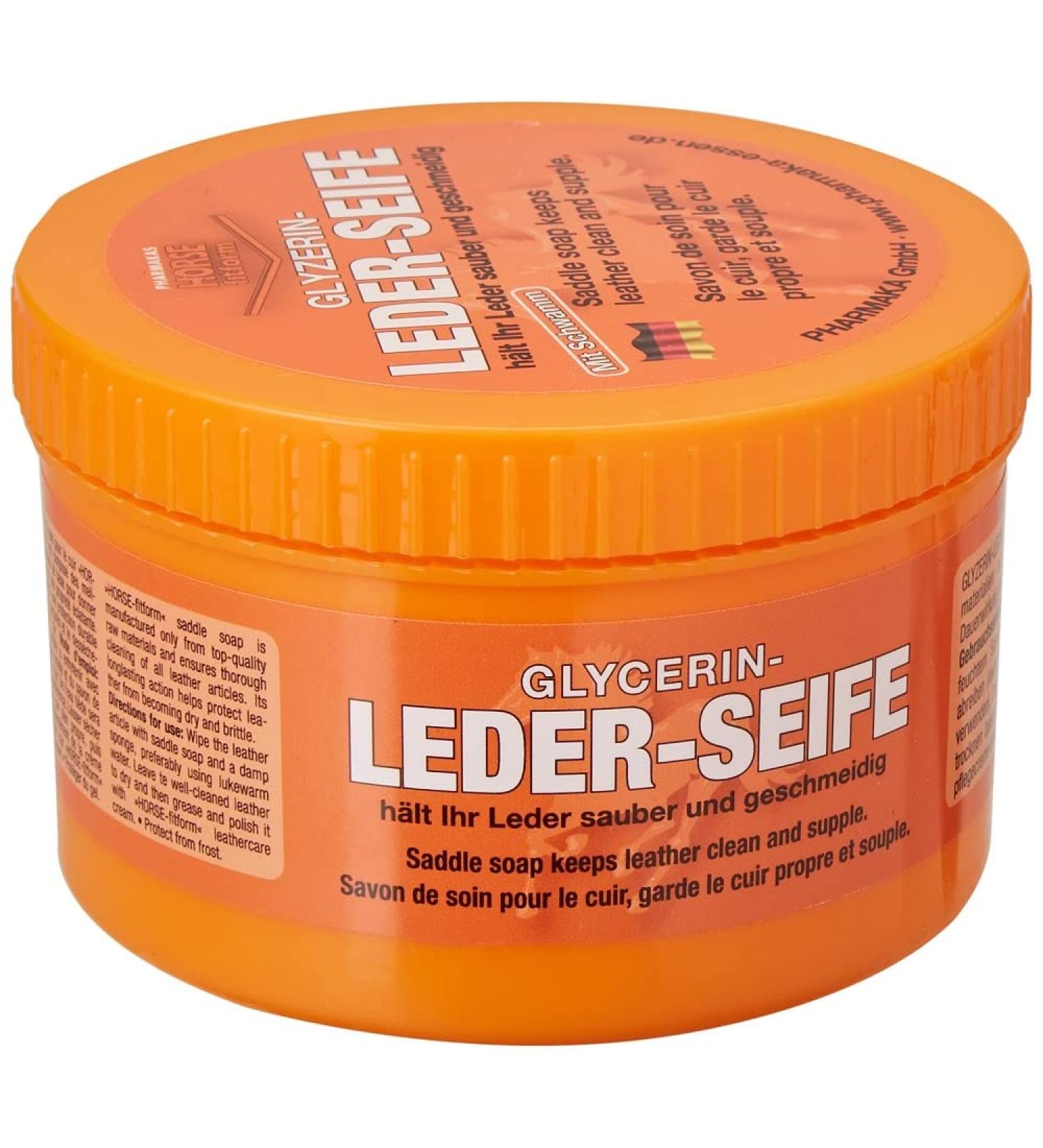 Pharmaka Horse Fitform Saddle & Leather Soap 250 ml - Premium Care for Equestrian Gear | International Shipping Available - Buy Online on GoSupps.com