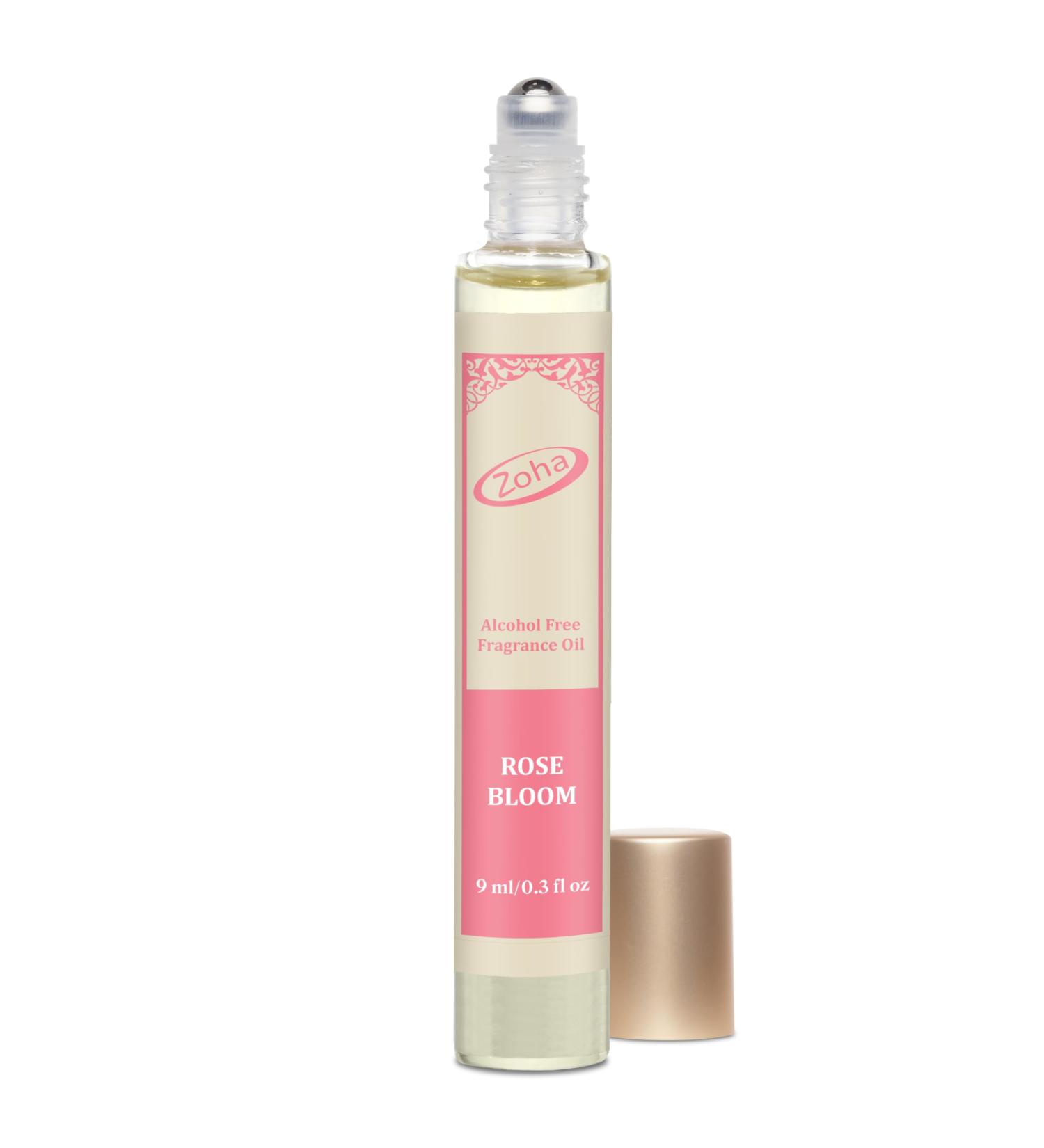 Zoha Rose Bloom Oil Perfume for Women & Men Roll On Perfume Oil and Rose Perfume Spray Alcohol Free Skin Moisturizing Rose Oil Perfume 0.3 Fl Oz (Pack of 1) - Buy Online on GoSupps.com