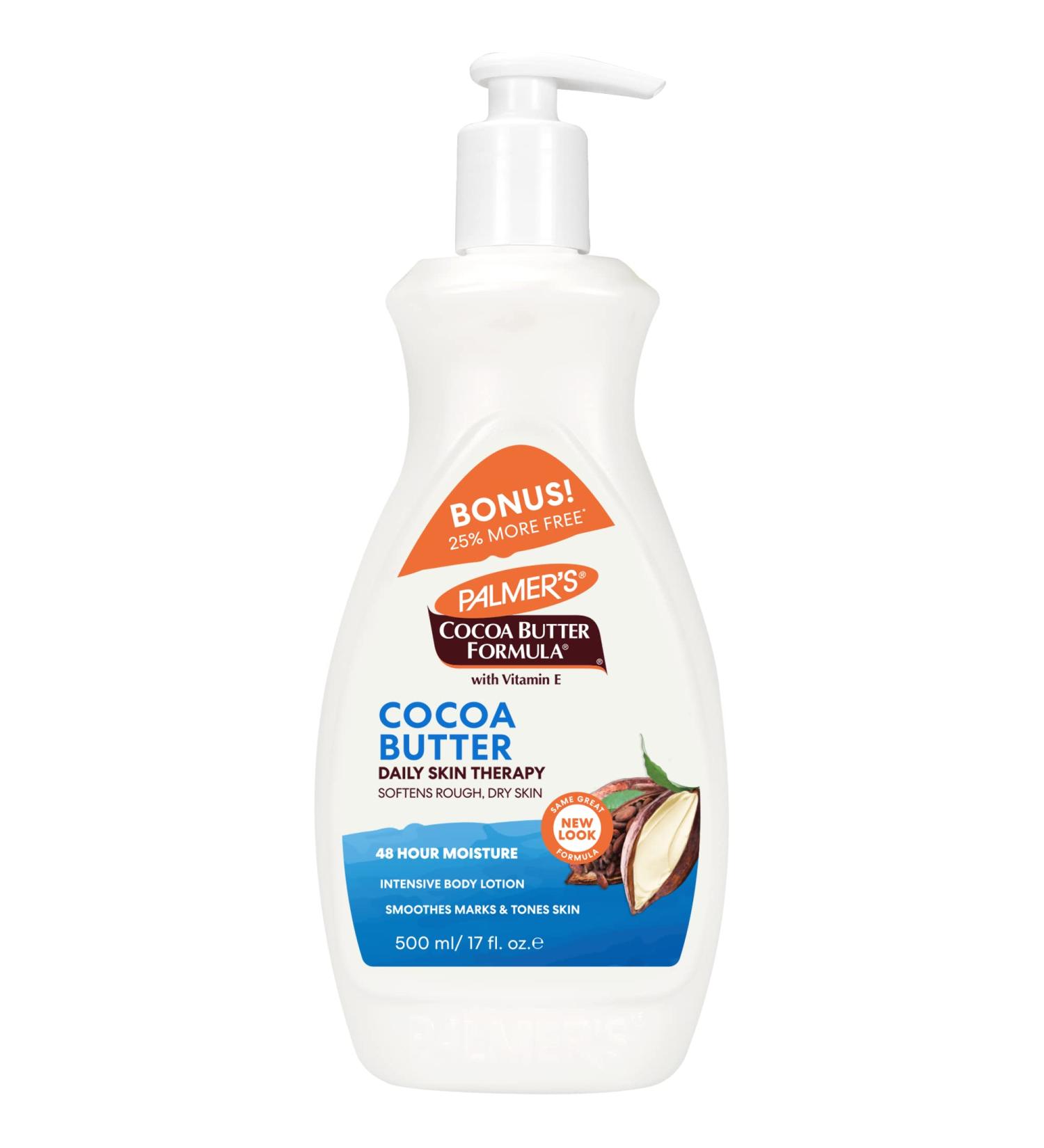 Cocoa Butter Moisturising Lotion Pump Bottle Bonus 500 ml 500 ml (Pack of 1)