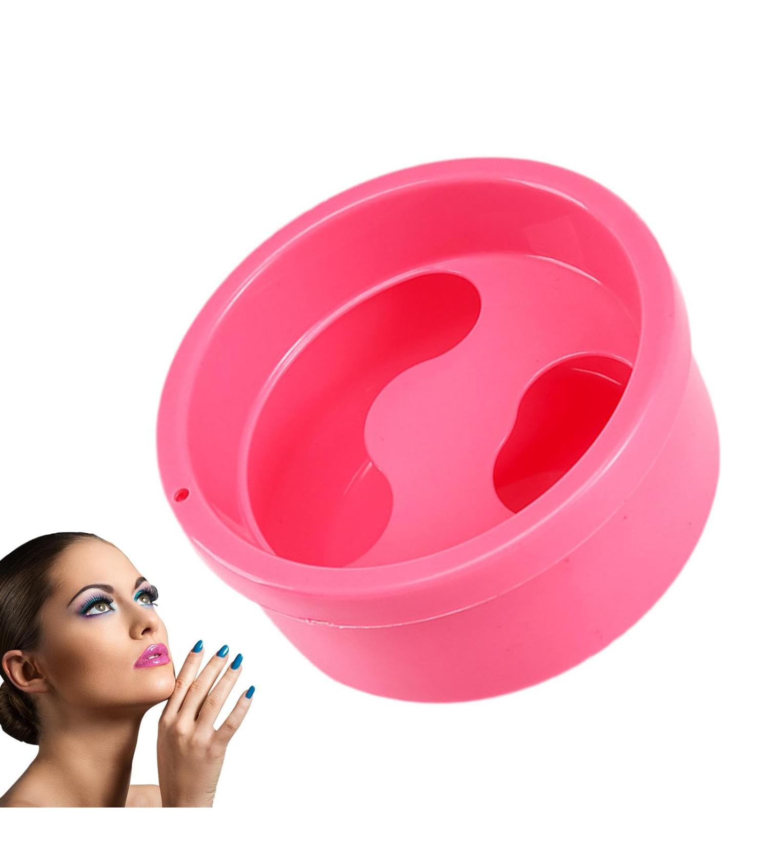 Nail Soak Off Bowl - Manicure Care Soak Bowl Nail Soaking Container Manicure Tool Manicure Hand Bowl Art Hand Wash Spa Tool for Women and Girls Pink - Buy Online on GoSupps.com