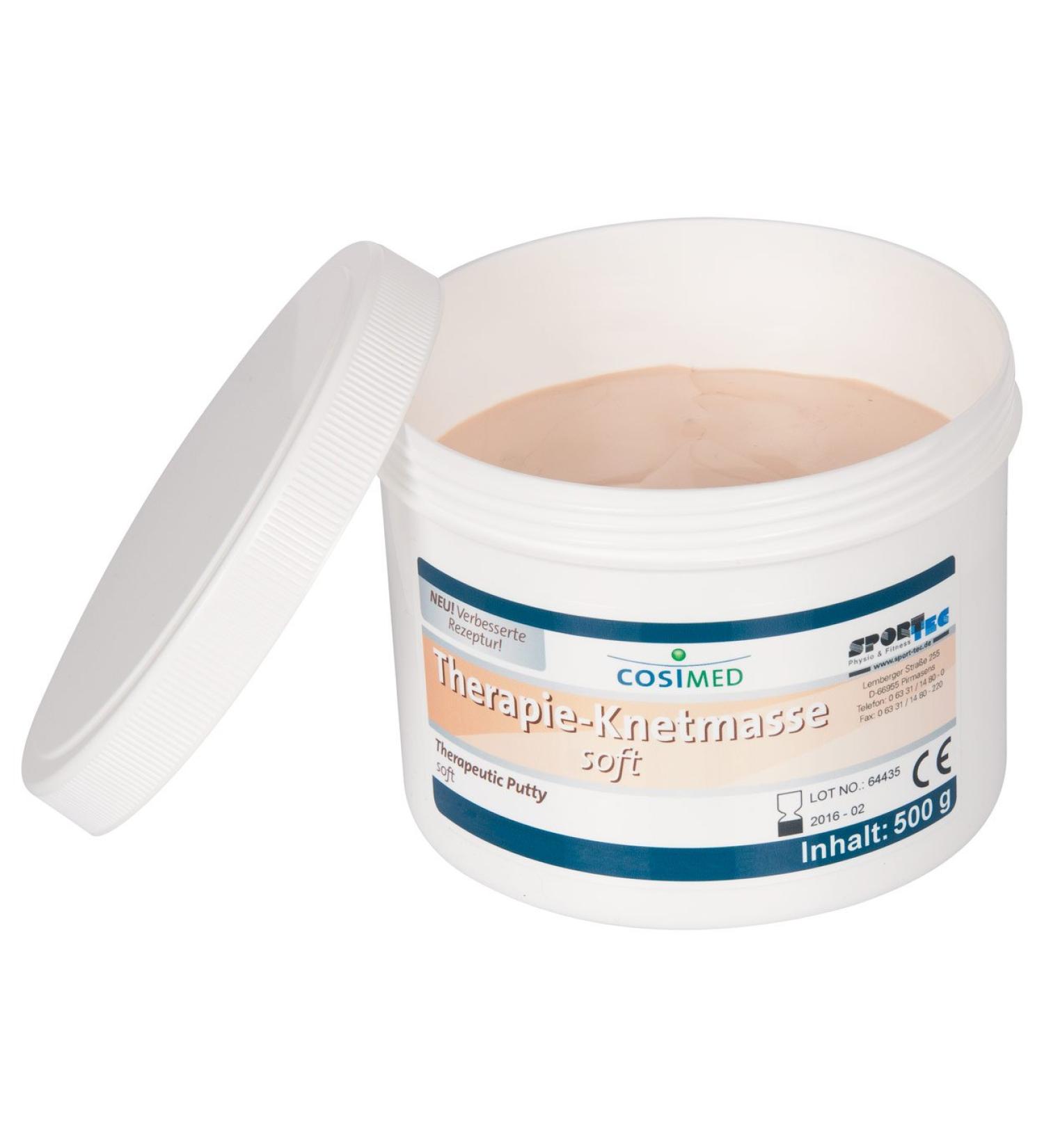 Sport-Tec cosiMed Pink Therapy Modelling Clay - 500g Soft | Ideal for Rehabilitation & Therapy - Buy Online on GoSupps.com