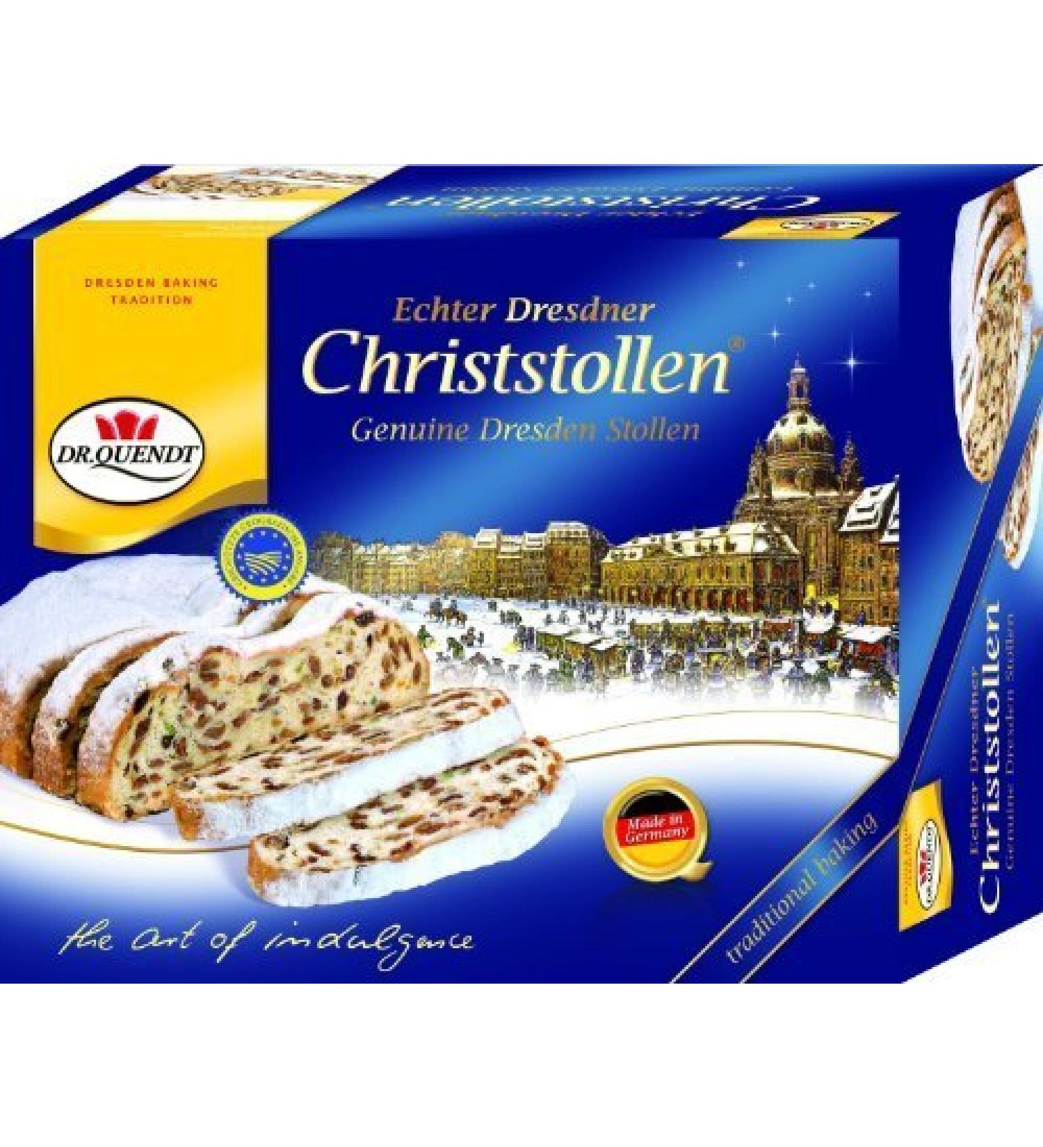 Dr. Quendt Dresden Christmas Stollen 17.6oz by Dr. Quendt