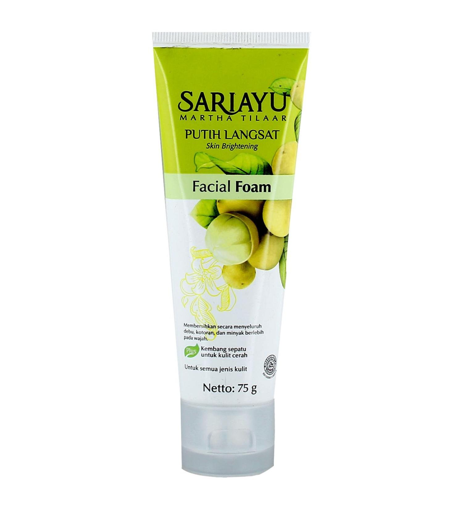 Sariayu Putih Langsat Facial Foam 75 Gram