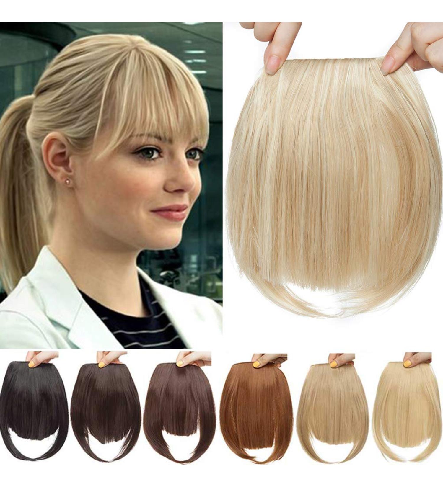 Clip In Extensions Ponytail - Natural Hair Extension 1 Piece with 2 Clips Smooth Art Hair Like Real Hair for Women - Natural Blonde - Buy Online on GoSupps.com