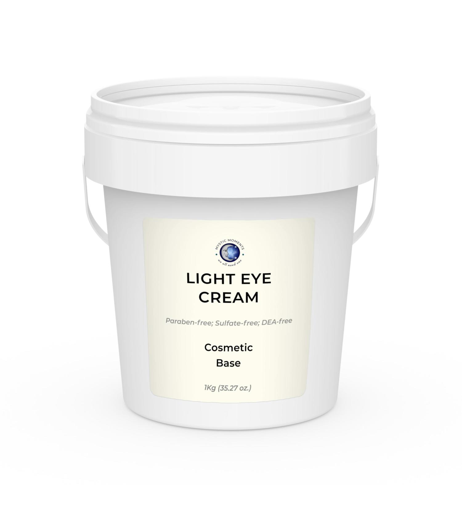 Mystic Moments Light Eye Cream - Botanical Skincare Base - 1Kg - Buy Online on GoSupps.com