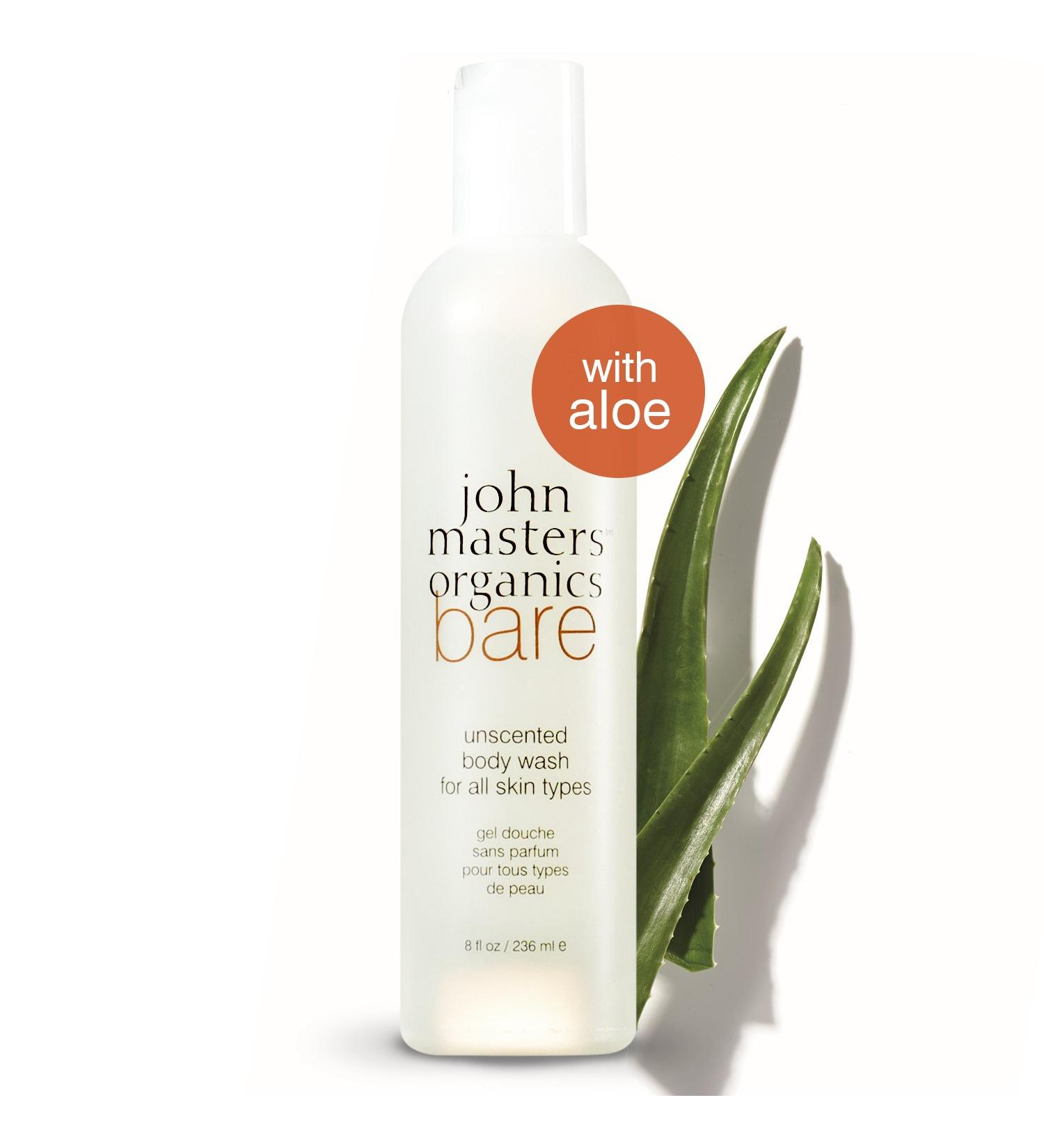 Buy John Masters Organics Bare Unscented Shower Gel - 236 ml | Premium Natural Skin Care | Fast International Shipping - Buy Online on GoSupps.com