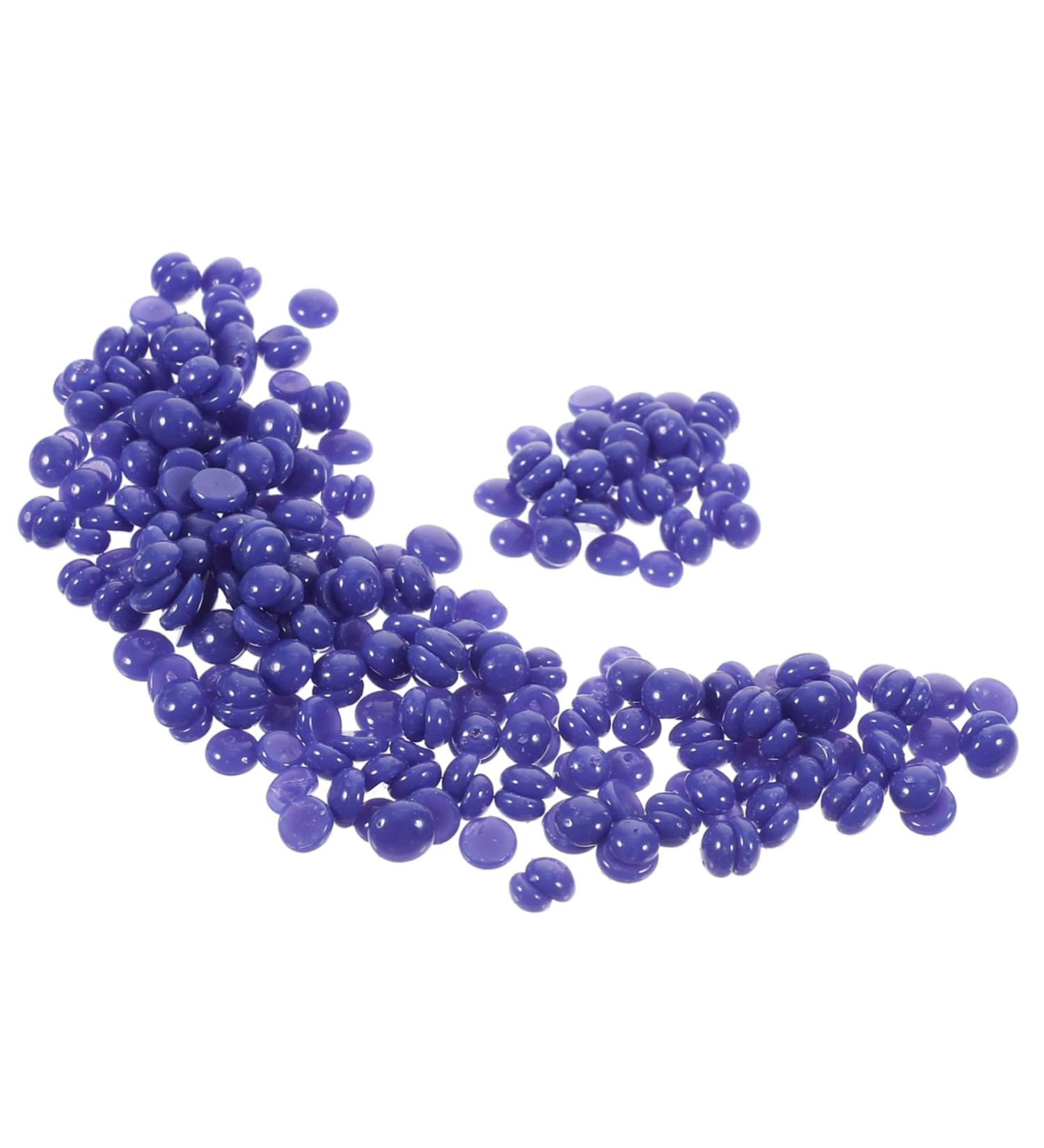 Minkissy 9 Packs Hard Wax Beans for Effective Hair Removal - Violet Depilatory Cream for Face & Body - Buy Online on GoSupps.com