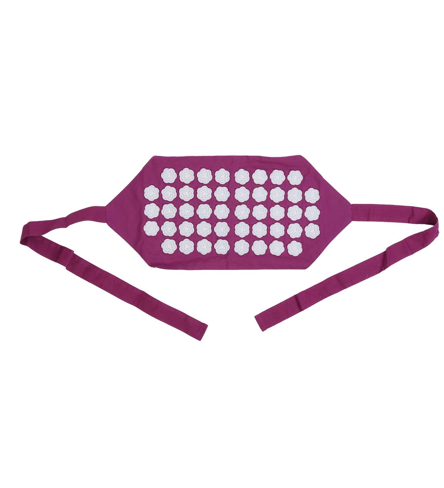 Acupressure Belt & Massage Mat for Waist | Cotton Body Belt for Home Use - Flower Shape Design - Buy Online on GoSupps.com