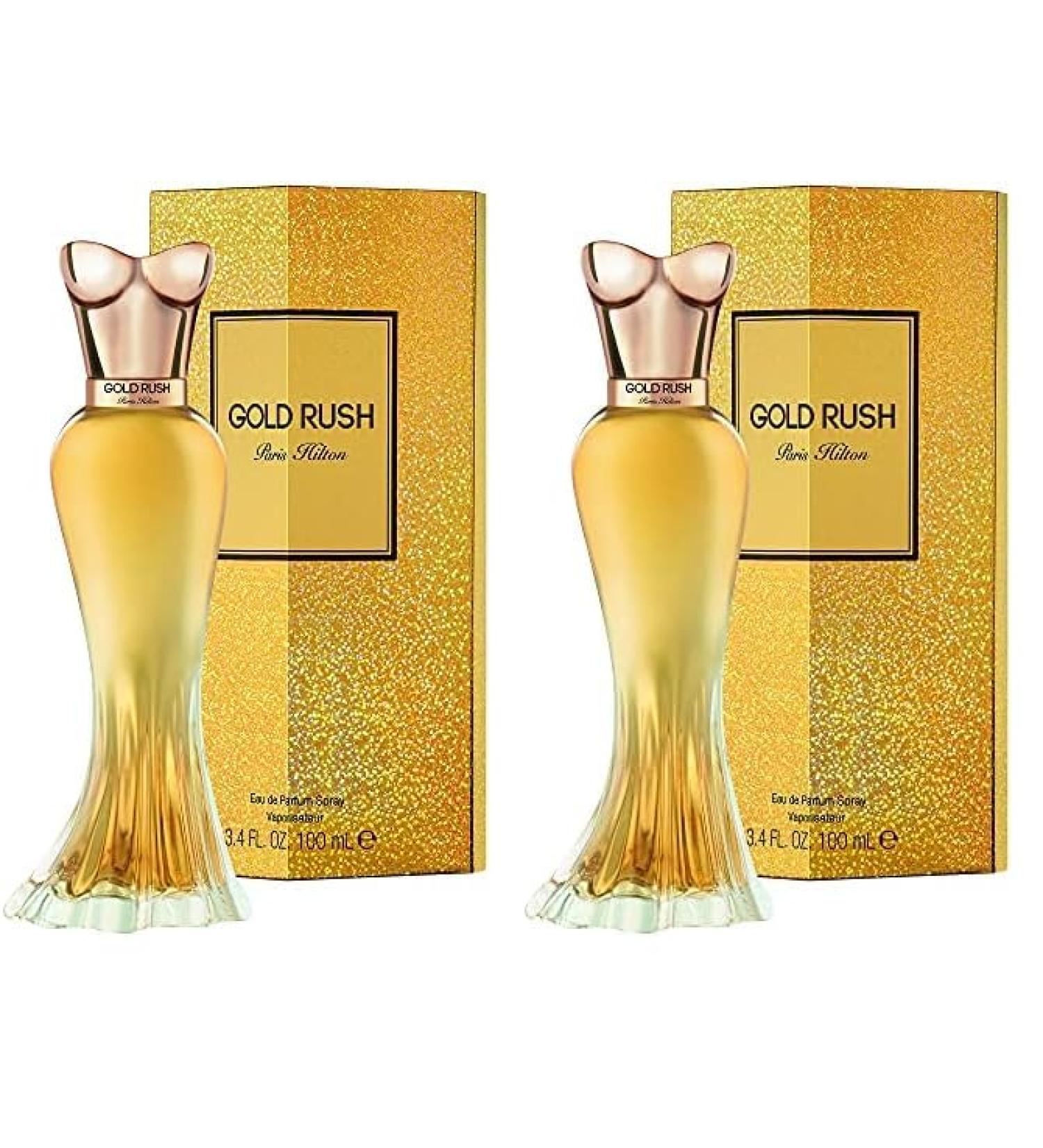 Paris Hilton Gold Rush Eau De Parfum Spray 3.4 Oz / 100 ml For Women (Pack of 2) 3.4 Fl Oz (Pack of 2) - Buy Online on GoSupps.com