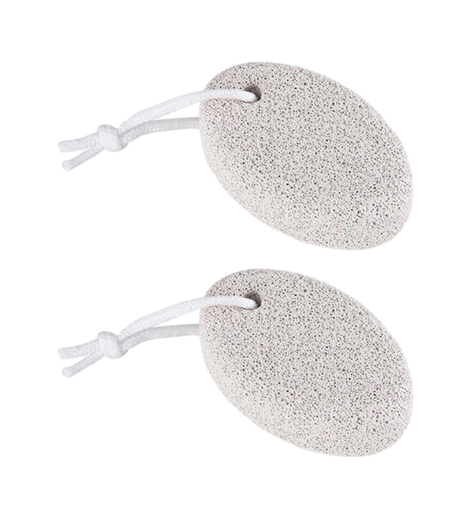 Shop Divono 2-Piece Natural Pumice Stone Foot Care Set - Dead Skin Remover for Pedicure | Softens Hard Skin & Corns (White) - International Shipping Available - Buy Online on GoSupps.com