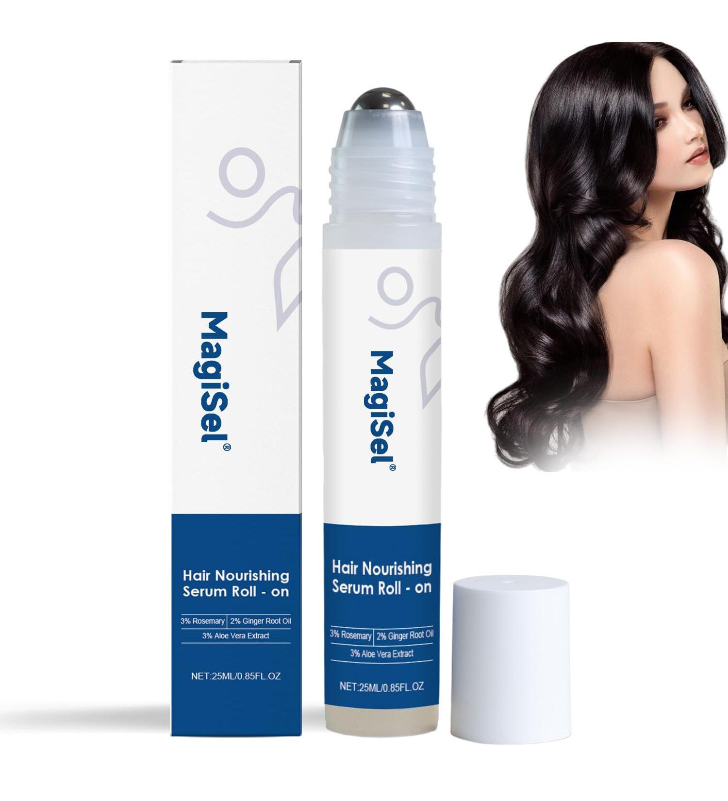 S rum Cheveux Croissance Hair Growth Serum Roll-on Advanced Hair Growth Serum Acc l re La Pousse Des Cheveuxs R duit La Chute Des Cheveuxs Pour Tous Types De Cheveux 25ml - Buy Online on GoSupps.com