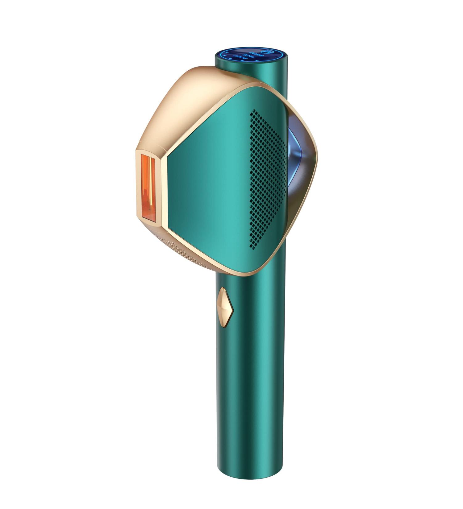 Laser Hair Removal Device for Women and Men - Permanent IPL with Fast Flash Technology for Facial, Legs, and Arms - Home Hair Removal (Green) - Buy Online on GoSupps.com