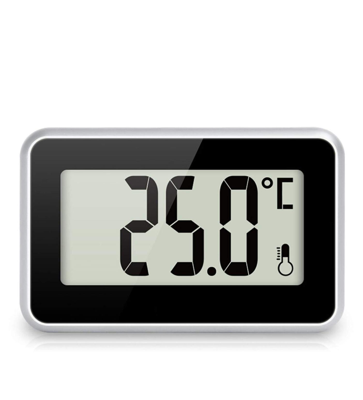 High Precision Indoor Thermometer & Hygrometer - Electronic Refrigerator Thermometer for Accurate Temperature & Humidity Measurement - Buy Online on GoSupps.com