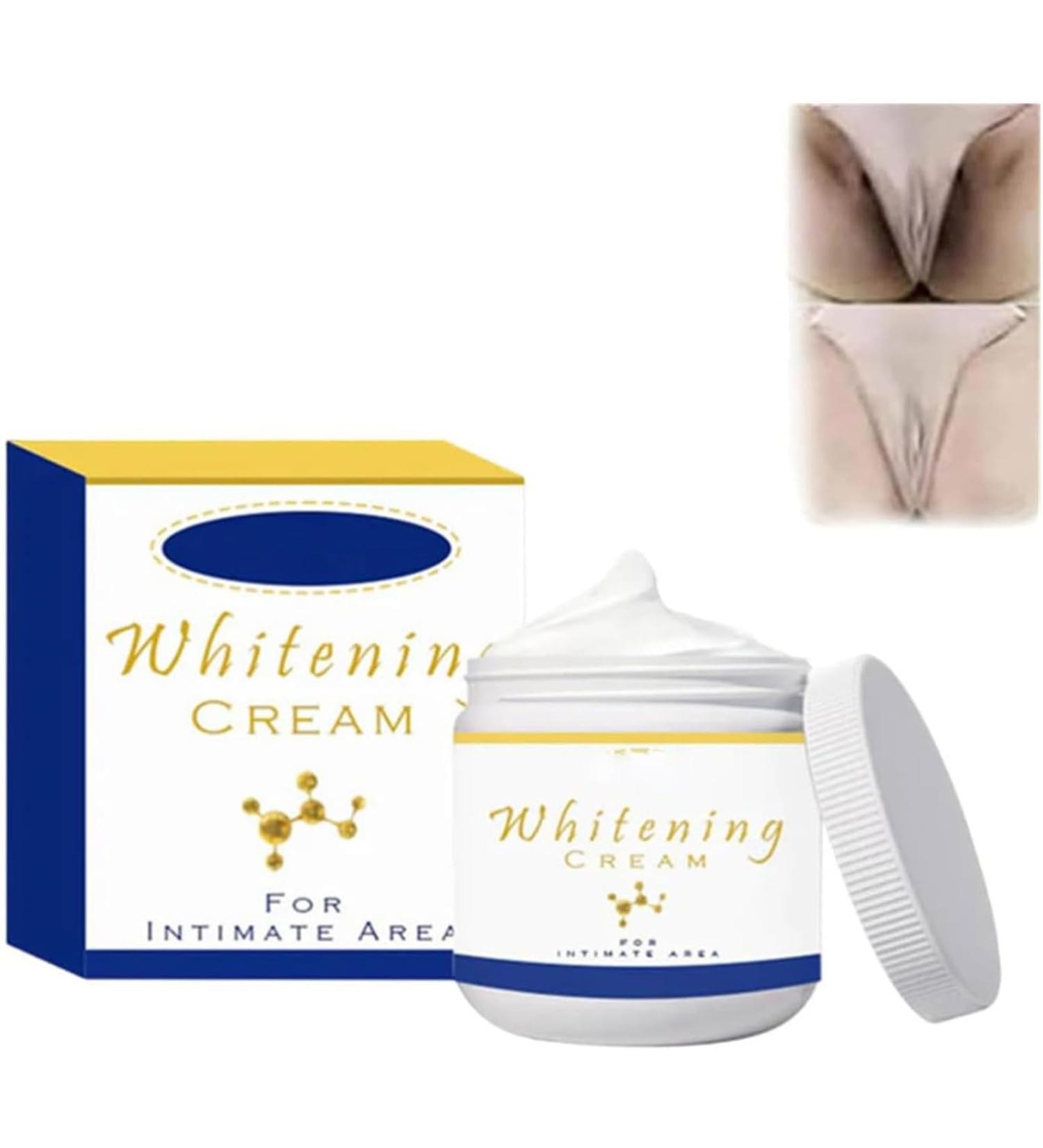 EXQST Whitening Cream for Intimate Area Bleaching Cream for Black Skin Dark Spot Correcting Cream Lightening Cream for Face and Body - Buy Online on GoSupps.com