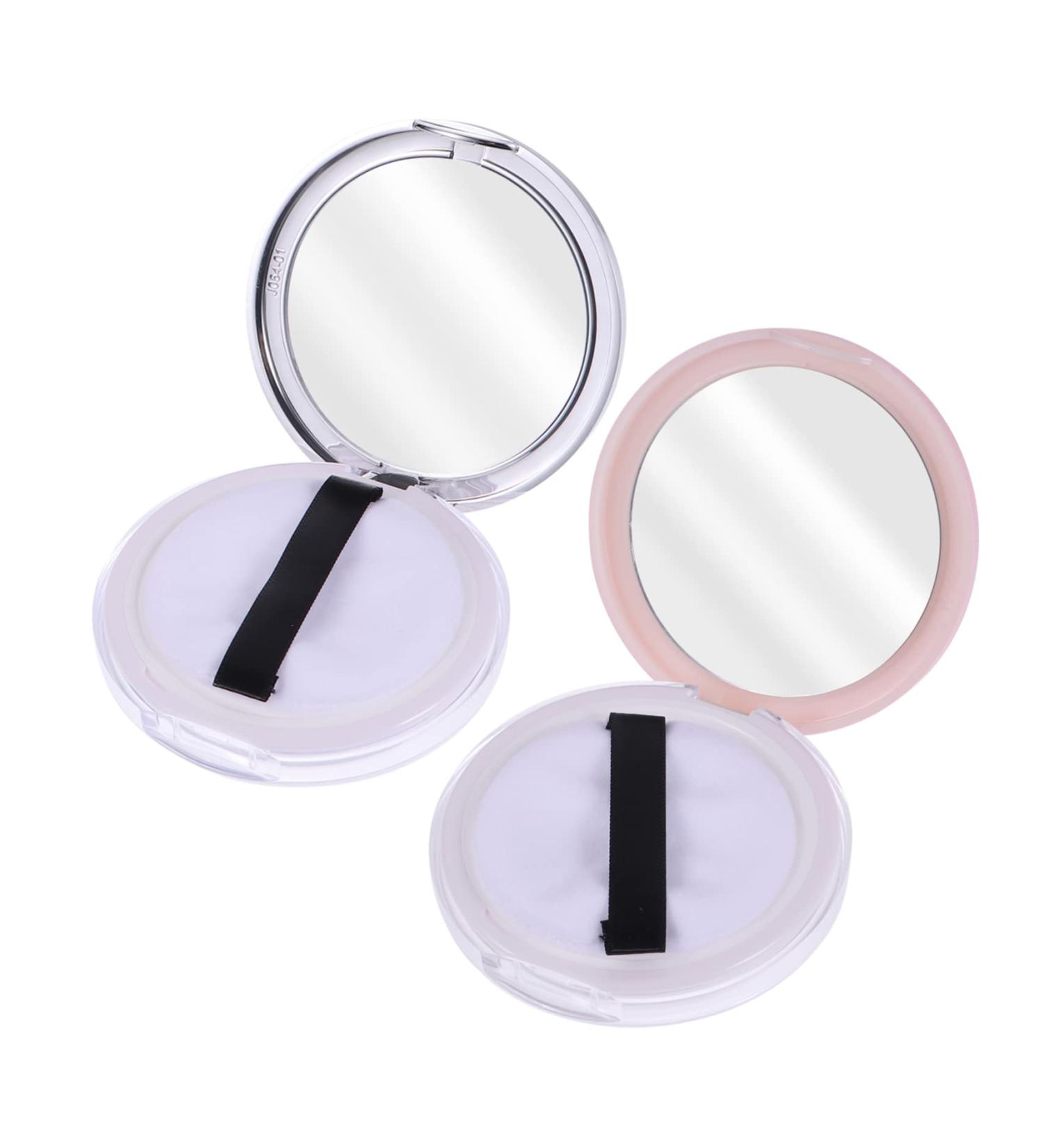 CANIGHT 2pcs Dispensing Empty Toner Makeup Powder Puff Cosmetic Powder Jar Powder Compact Network - Buy Online on GoSupps.com