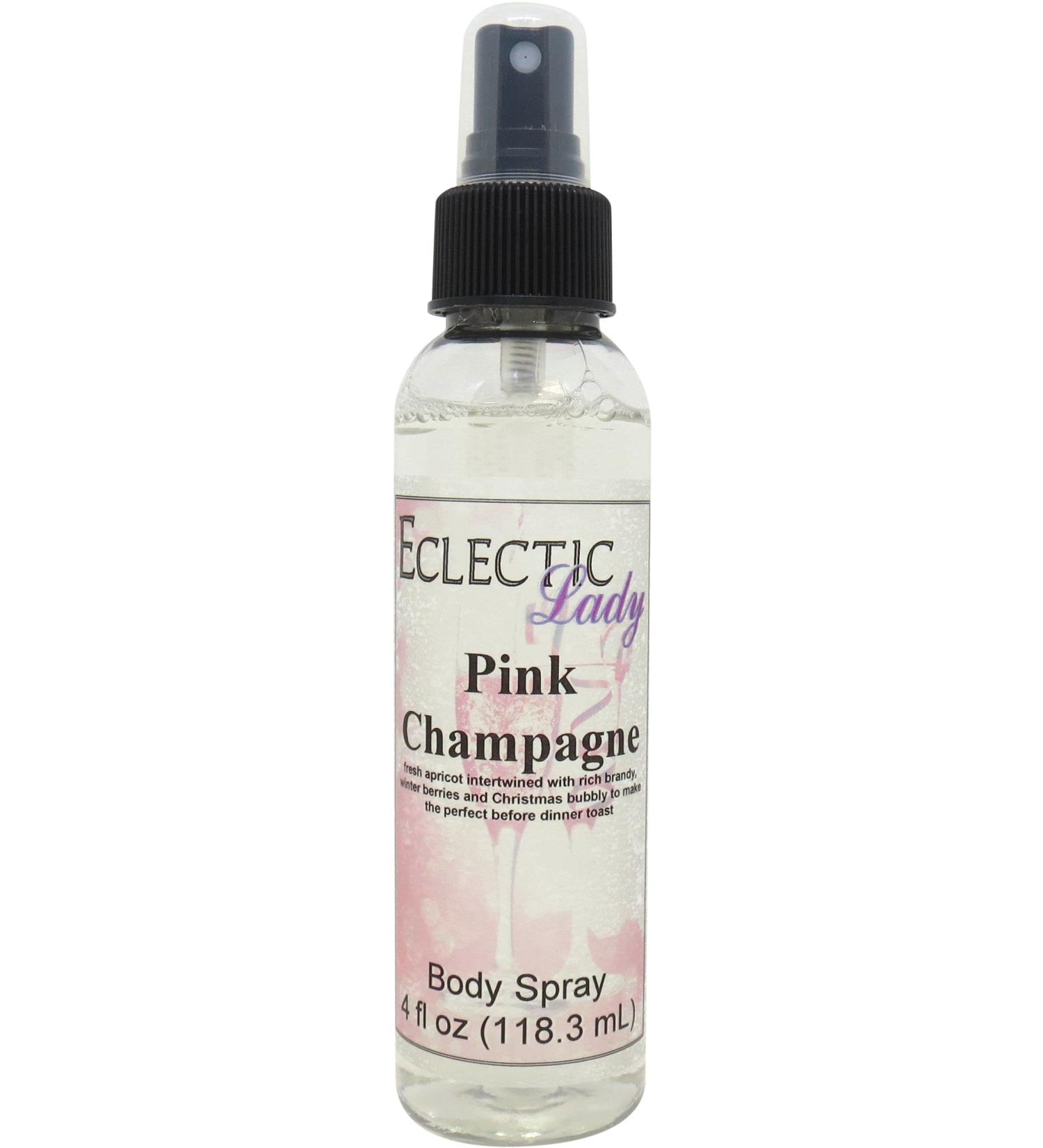 Pink Champagne Body Spray (Double Strength) 8 ounces Body Mist for Women with Clean Light & Gentle Fragrance Long Lasting Perfume with Comforting Scent for Men & Women Cologne with Soft Subtle 8 Fluid Ounces (Double Strength) - Buy Online on GoSupps.com