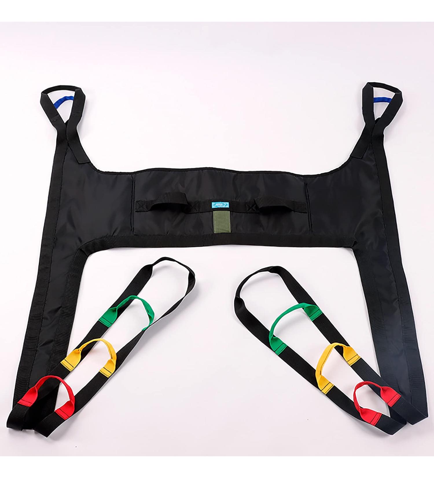 Patient Lift Sling Medical Transfer Belt for Patients Shower Bath Patient Hoist Lift Dress Toileting Access Premium Padded Sling (Color : Black) - Buy Online on GoSupps.com