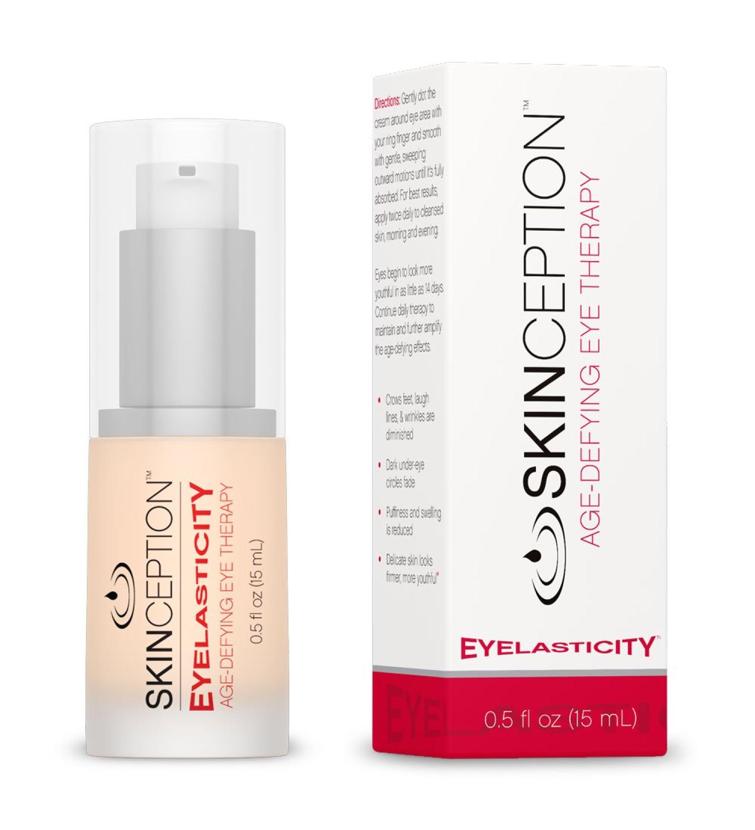 Skinception Eyelasticity Age-Defying Eye Therapy Cream  0.5 Fluid Ounce