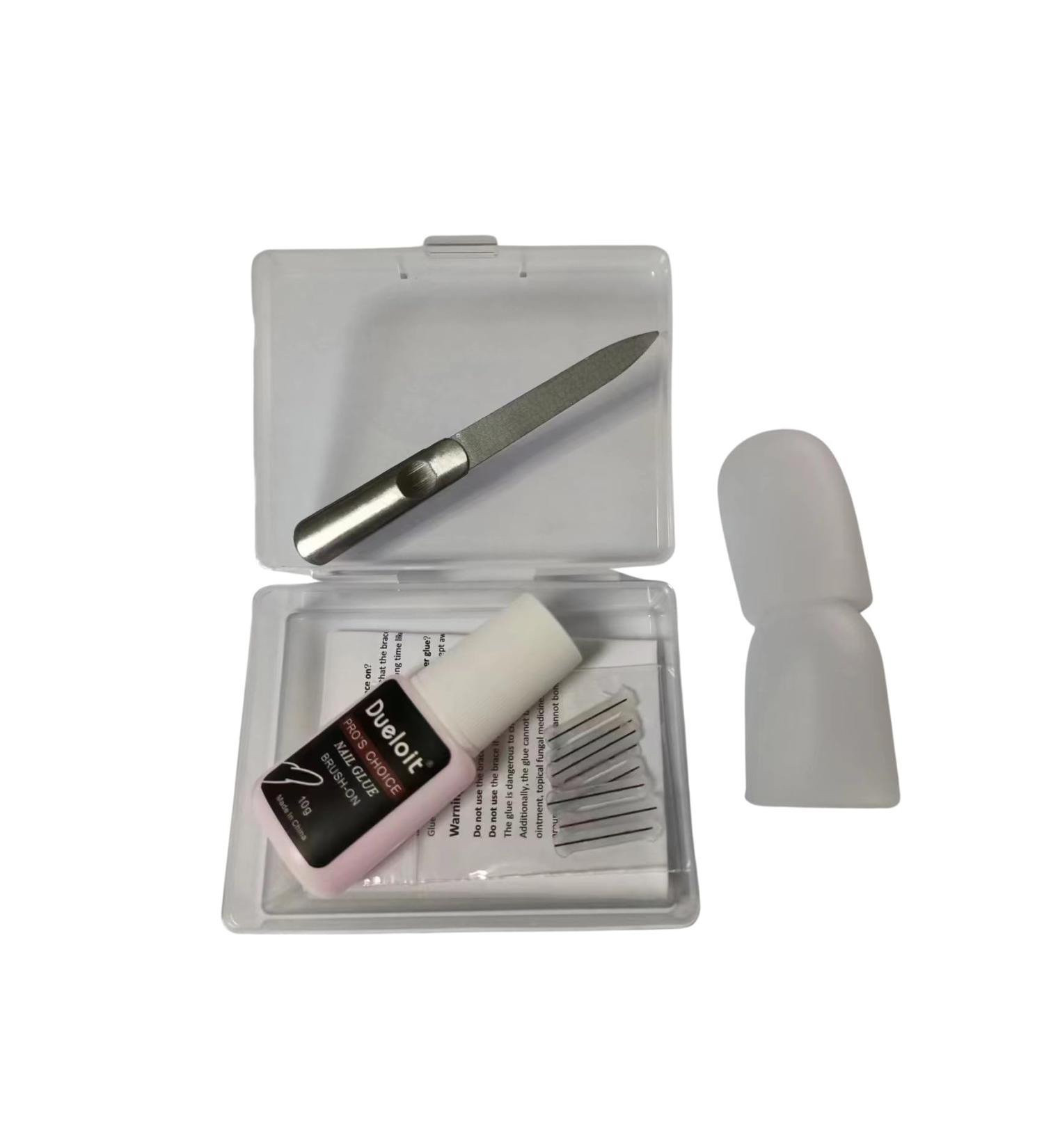 Ingrown Toenail Correction Kit | Pain-Free Home Treatment for Big Toe Nail (Upgraded Brace Patent Pending) - Shop Now - Buy Online on GoSupps.com