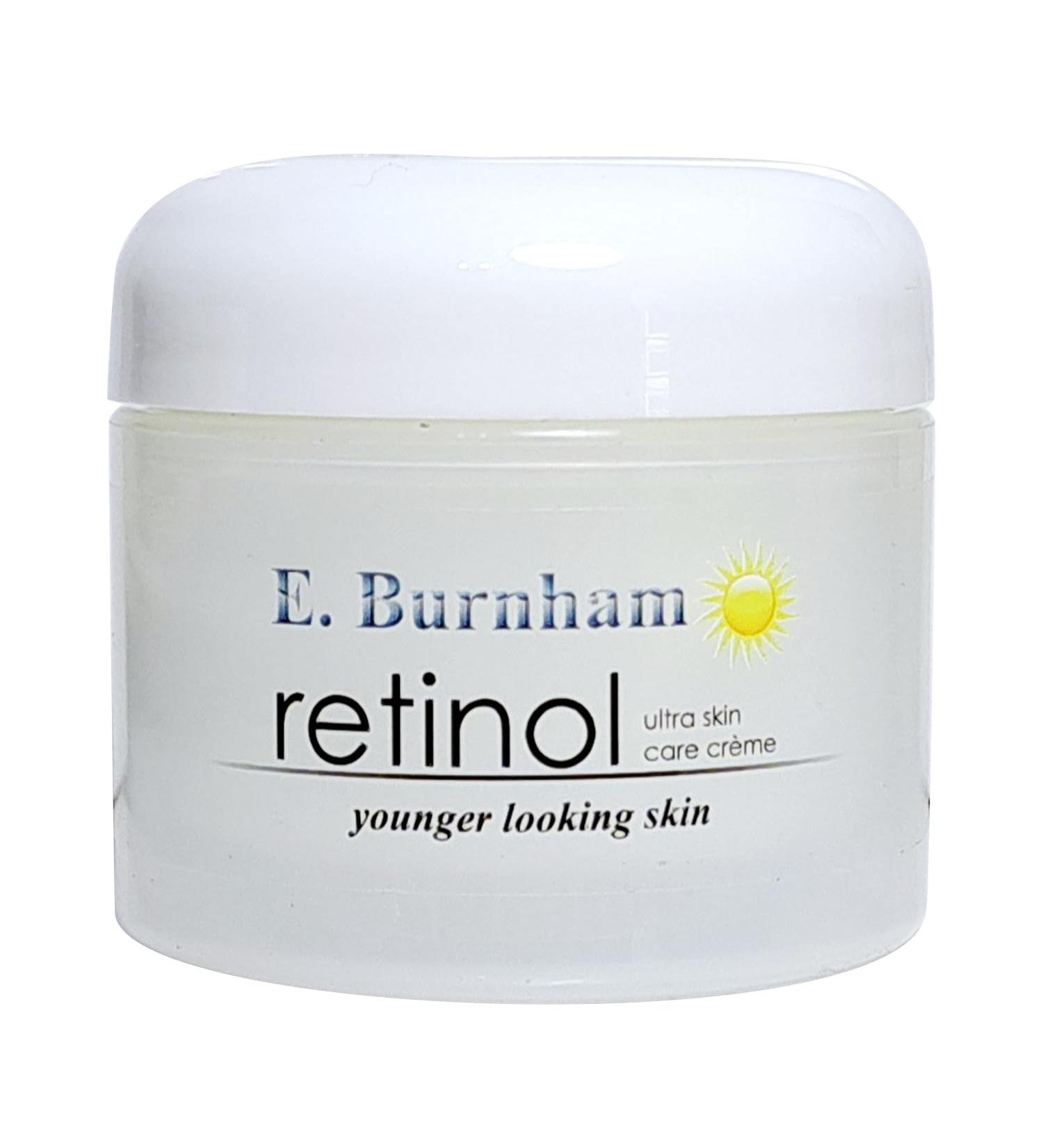 E. Burnham Retinol Ultra Skin Care Cr me 2 Oz. Anti-Aging Moisturizer for Smoother Firmer-Looking Skin Hydrating Face Cream - Buy Online on GoSupps.com
