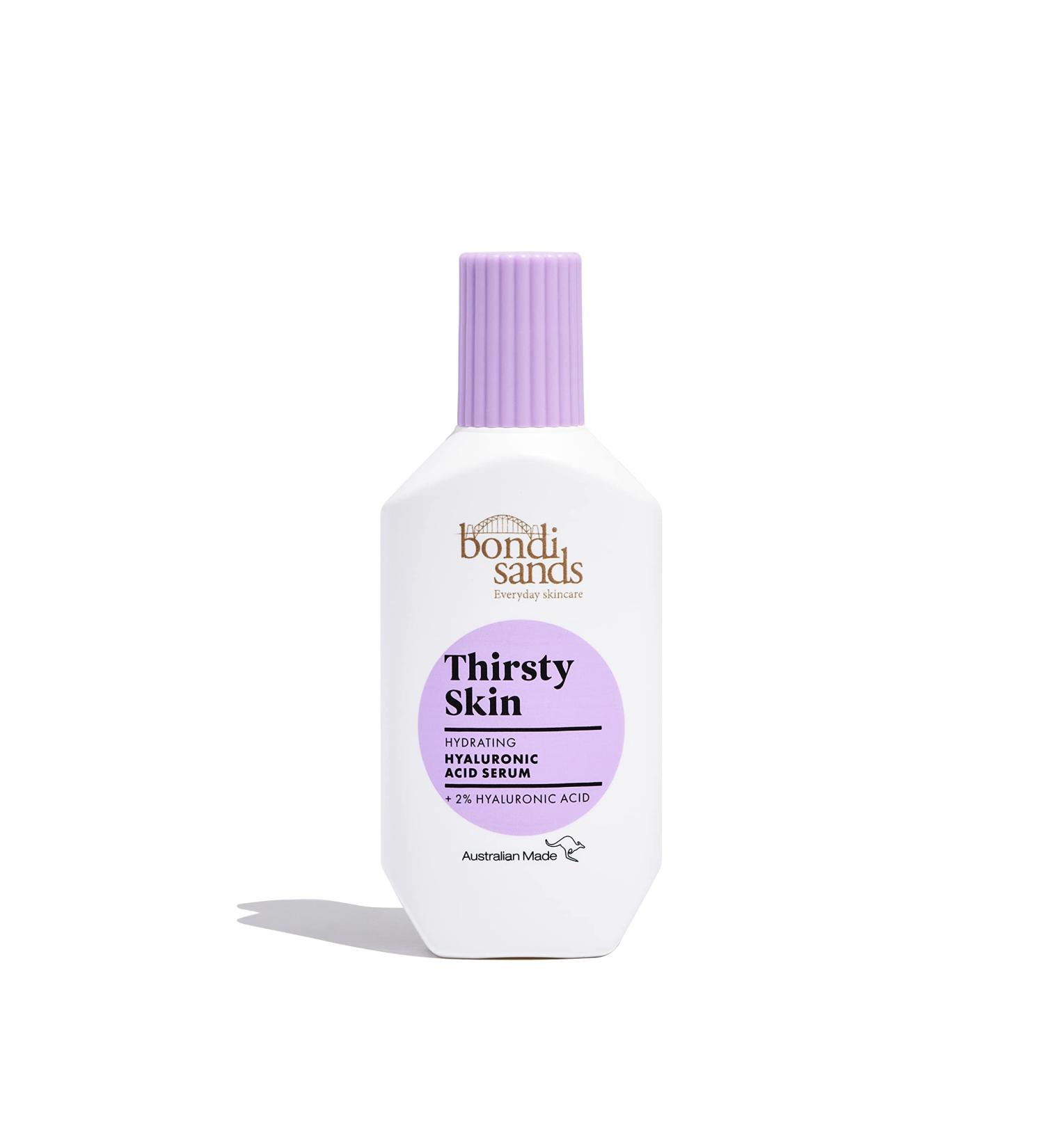 Bondi Sands - Thirsty Skin Hyaluronic Acid Serum - Anti-Aging Face Serum with Hyaluronic Acid Moisturising for Sensitive and Mature Skin 30ml - Buy Online on GoSupps.com