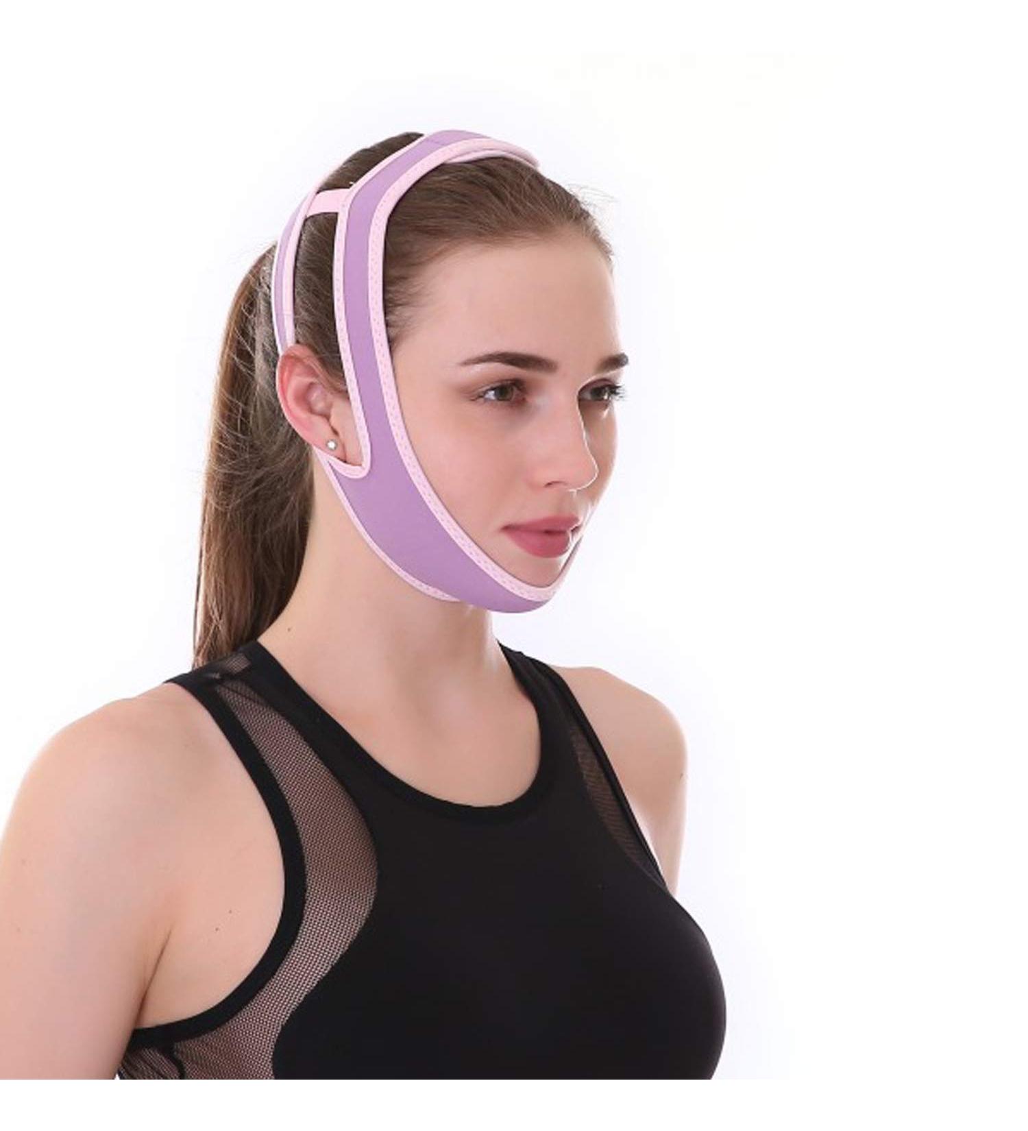 Buy Adjustable Anti Snoring Chin Strap - Comfortable Jaw Support for Men & Women | Unisex Anti-Snoring Device (Purple - Buy Online on GoSupps.com