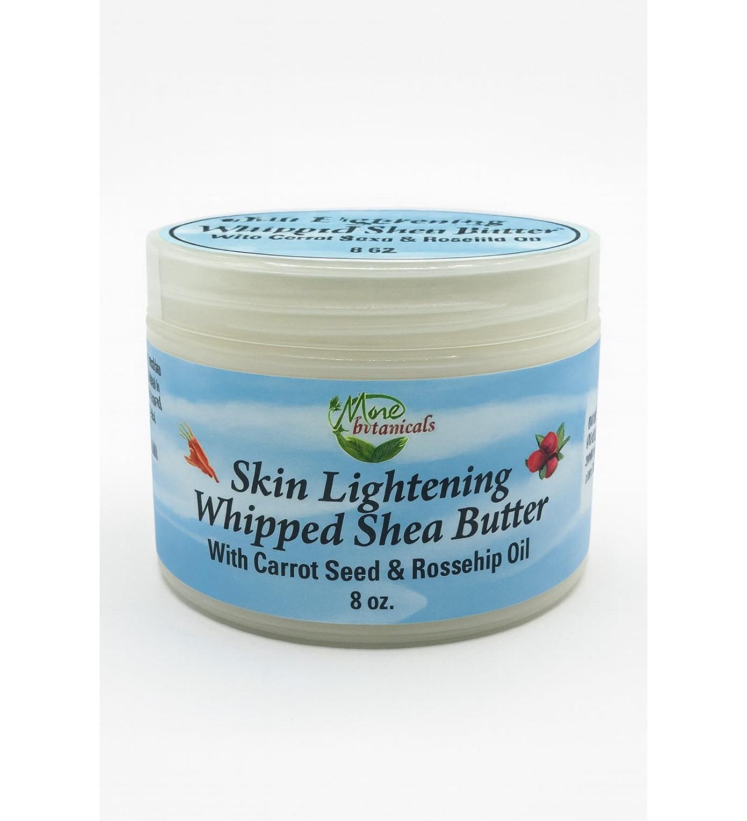 Mine Botanicals Skin Lightening Whipped Shea Butter 8 oz
