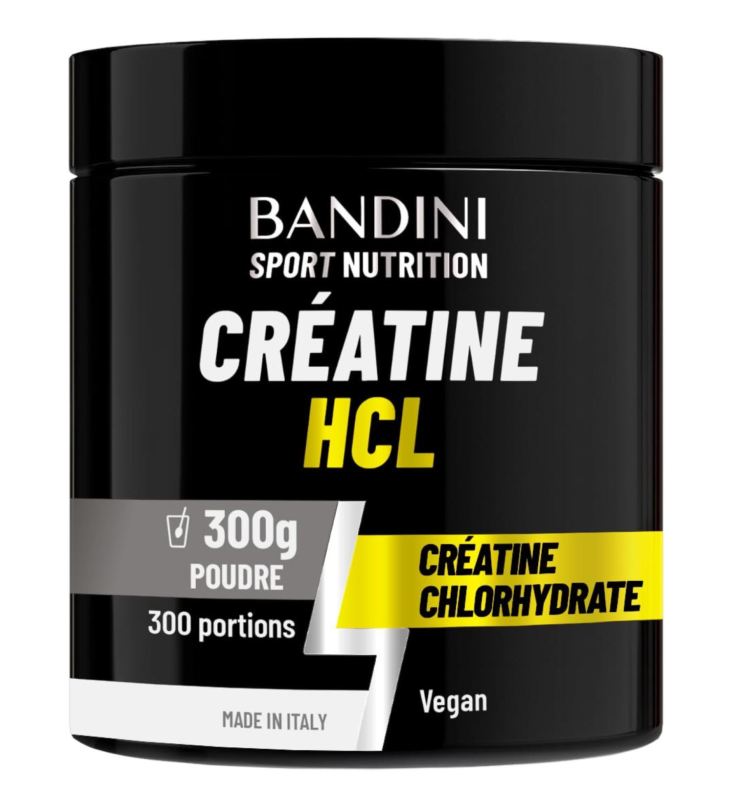 Bandini Cr atine HCL en poudre 300g - Saveur tr s forte et intense mais 100% PURE - vitez-la si vous tes sensible au go t ACIDE - Sport et pr -entra nement - 100% Vegan - Chlorhydrate de creatine - Buy Online on GoSupps.com