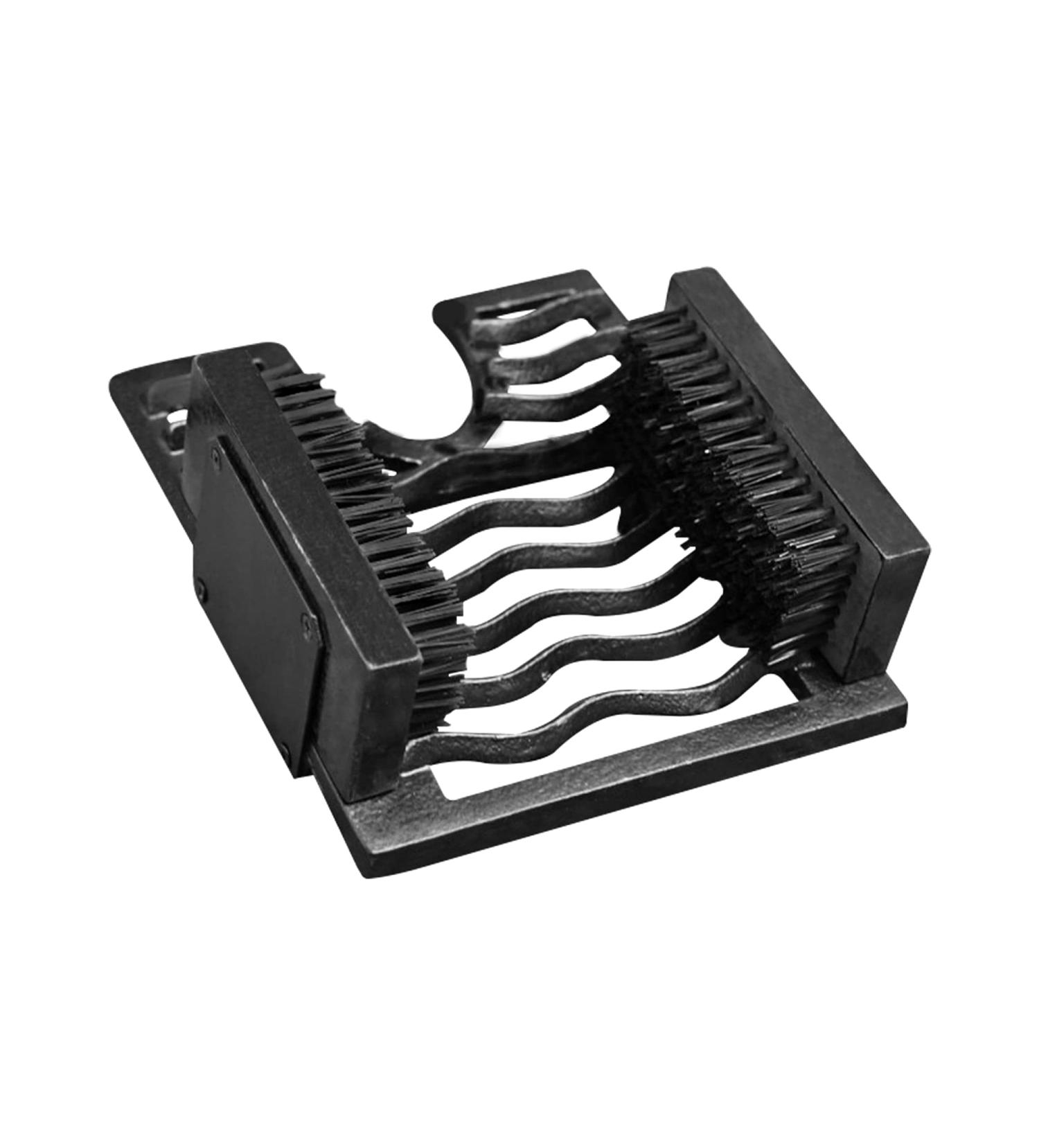 Neez Cast Iron Boot Scraper with Brush - Heavy Duty Welly Puller for Wellies - Outdoor Mud and Dirt Remover - Buy Online on GoSupps.com