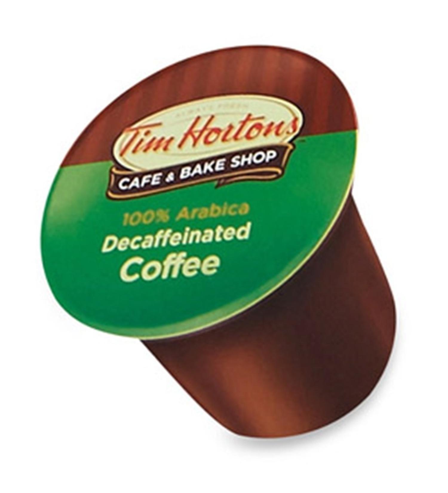 Tim Hortons TIM HORTON'S DECAF CAFE 24K Coffee Cups (Single Service)